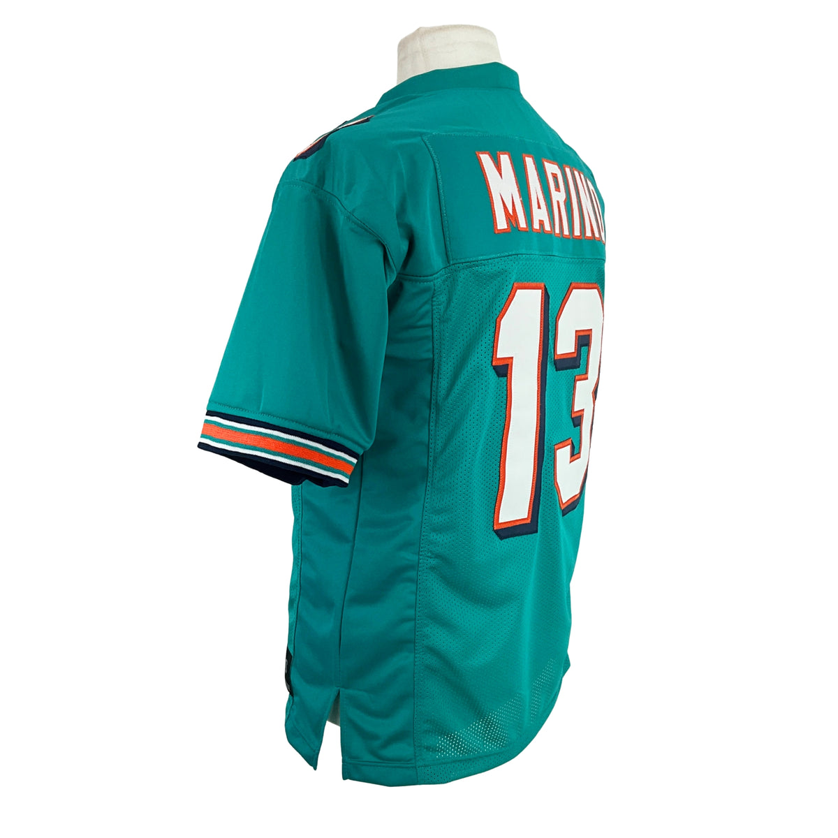 Dan Marino Jersey Aqua Drop Shadow Miami | Unisex Adult Sizes S-5XL Unsigned Custom Sewn Stitched