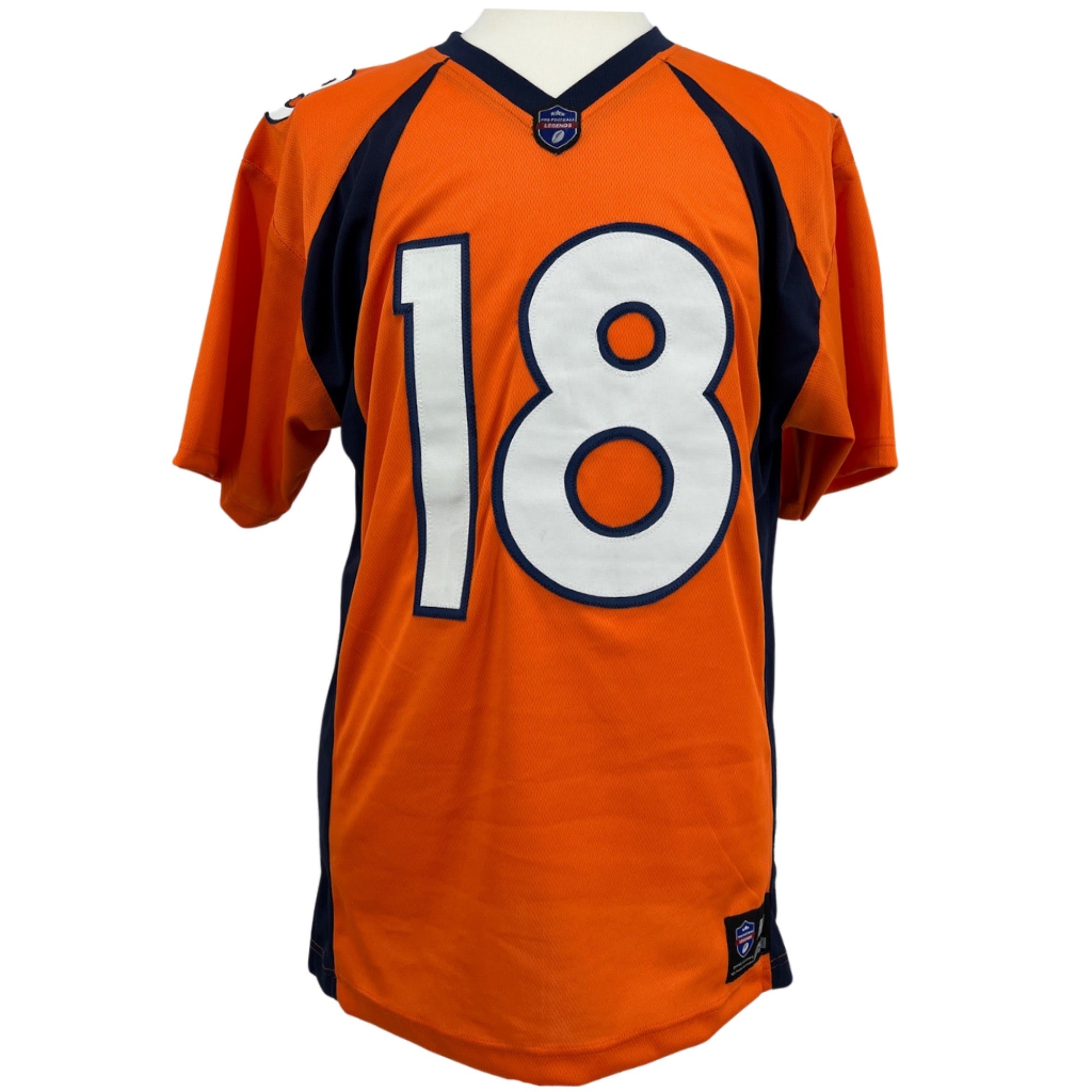 Peyton Manning Jersey Orange Denver | Unisex Adult Sizes S-5XL Unsigned Custom Sewn Stitched