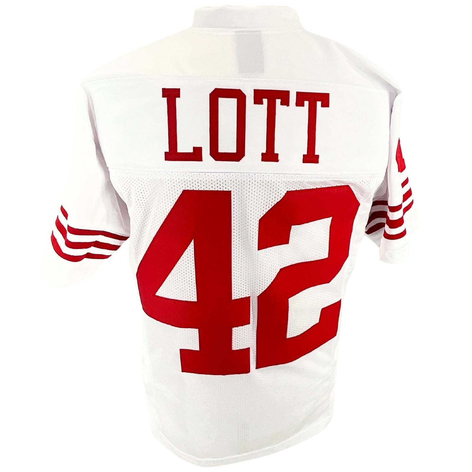 Ronnie Lott Jersey White San Francisco | Unisex Adult Sizes S-5XL Unsigned Custom Sewn Stitched