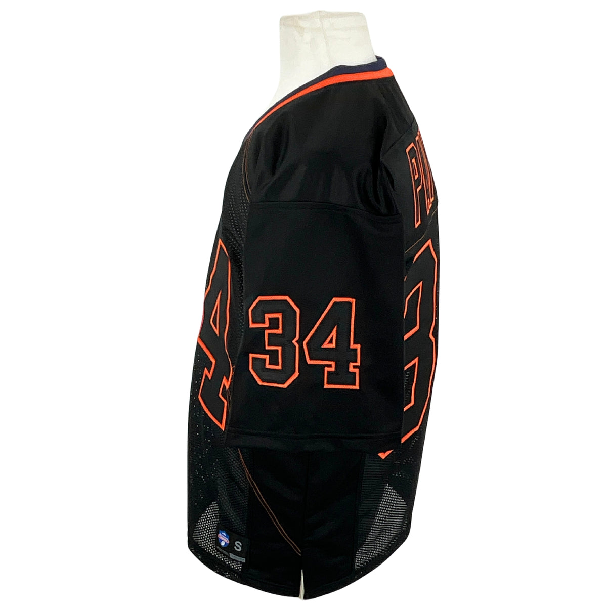 Walter Payton Jersey Black Orange Chicago | Unisex Adult Sizes S-5XL Unsigned Custom Sewn Stitched