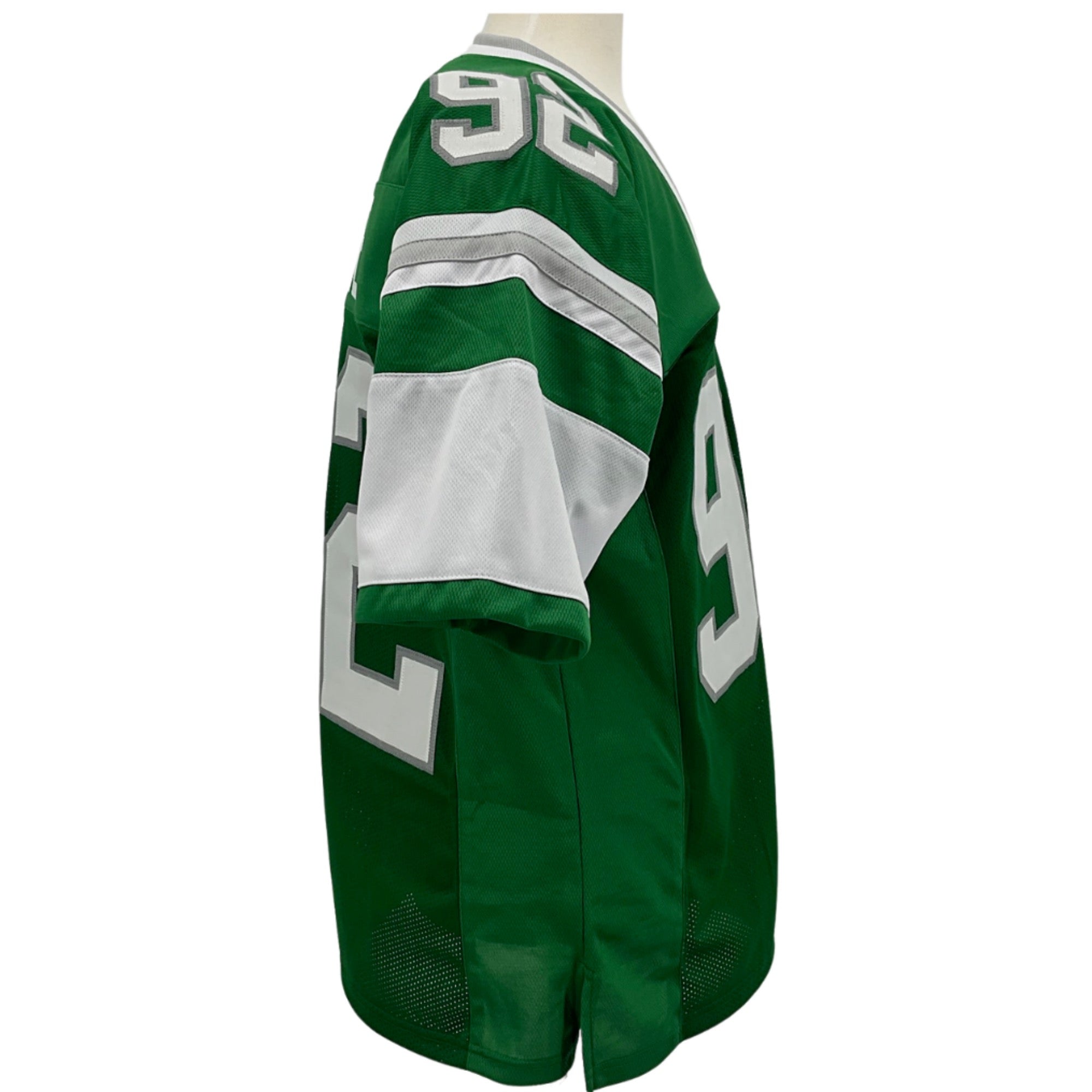 Reggie White Jersey Green Philadelphia | S-5XL Unsigned Custom Sewn Stitched