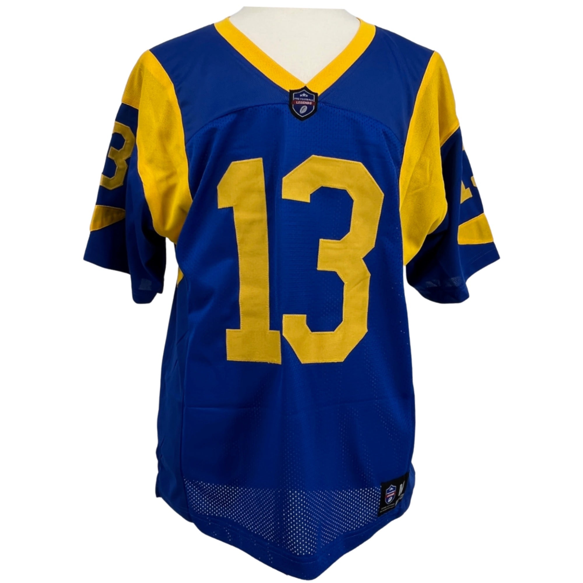 Kurt Warner Jersey Blue Los Angeles | S-5XL Unsigned Custom Sewn Stitched