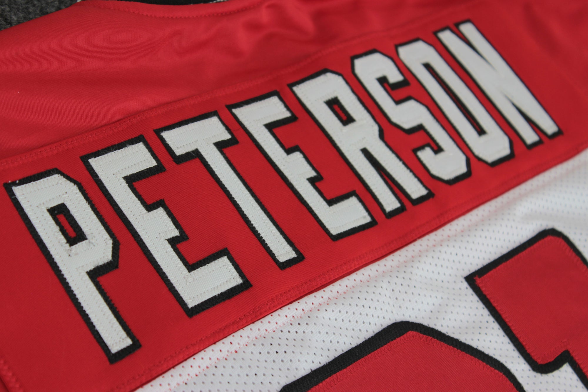 Patrick Peterson Jersey White and Red Arizona | Unisex Adult Sizes S-5XL Unsigned Custom Sewn Stitched