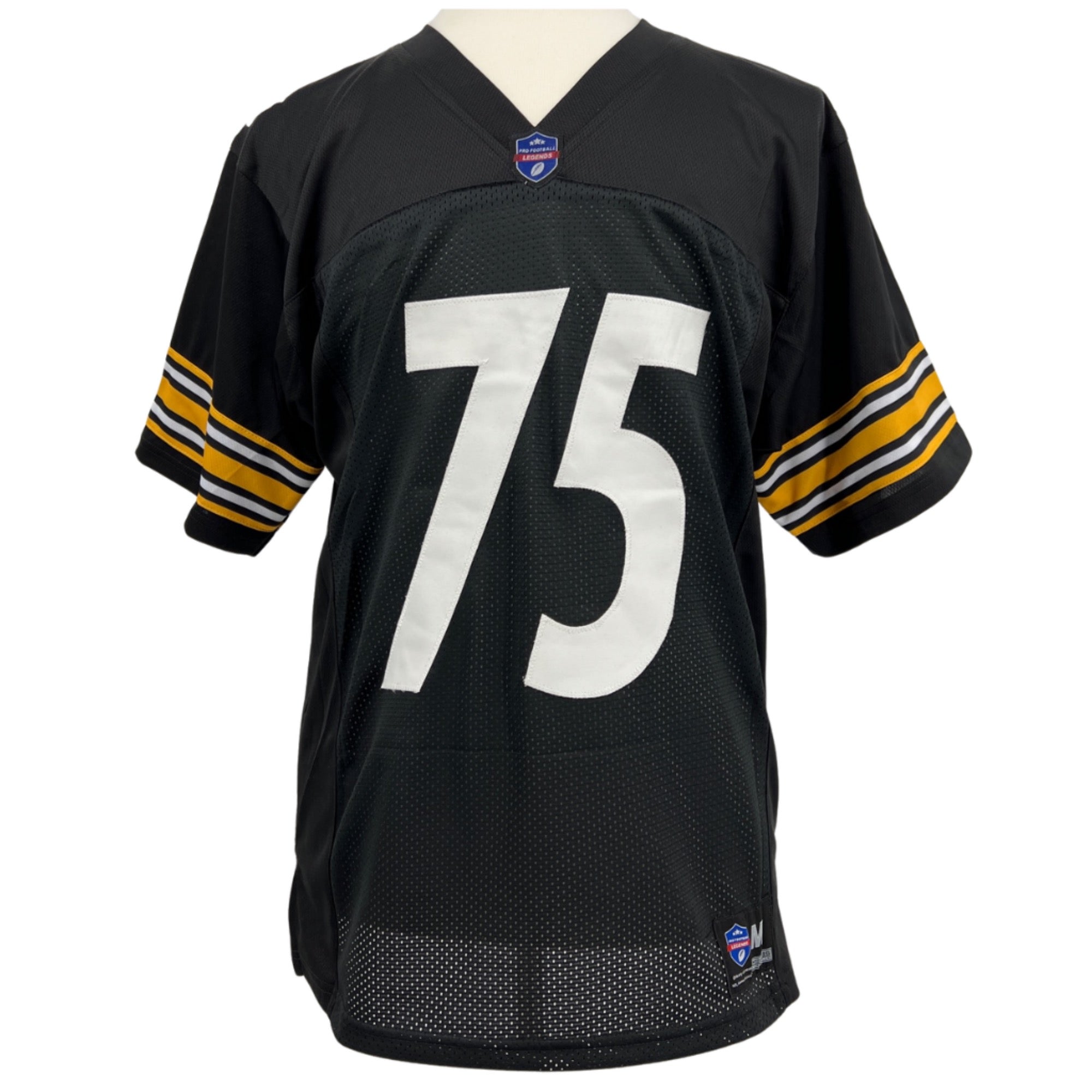 Joe Greene Jersey Modern Number Black Pittsburgh M-5XL Custom Sewn Stitched