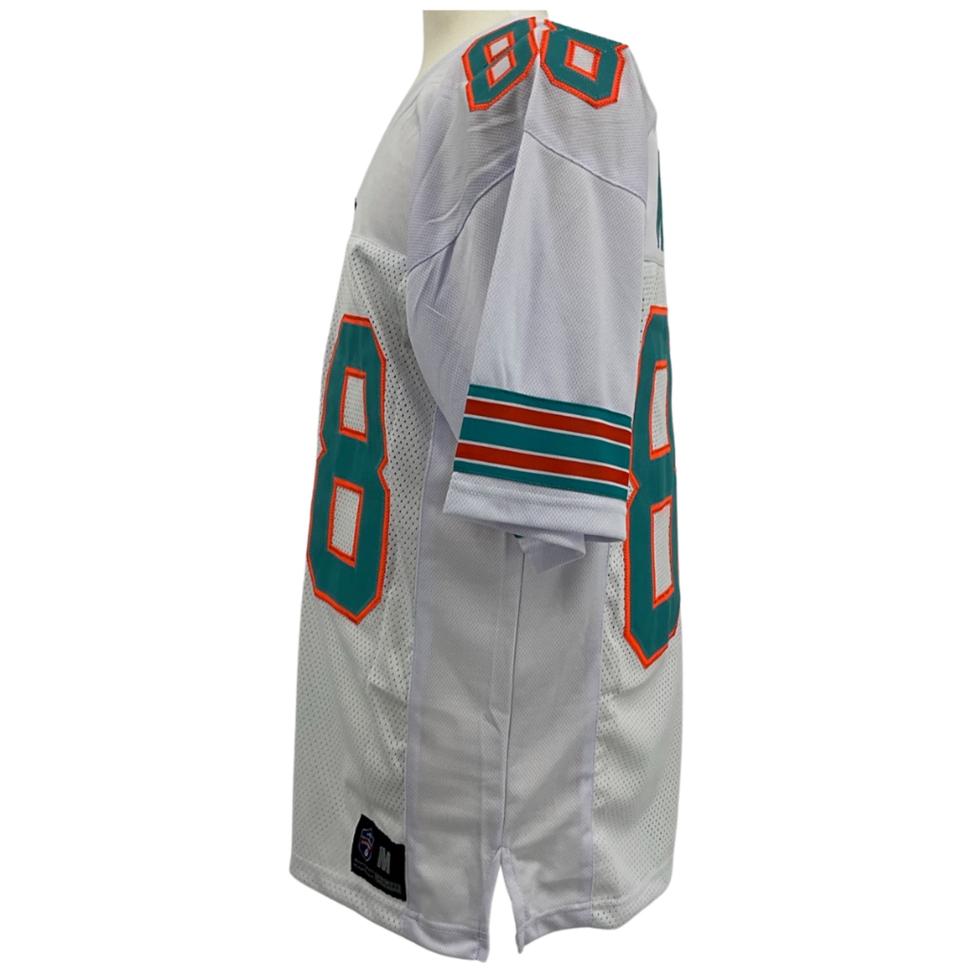 Jim Mandich Jersey White Miami M-5XL Custom Sewn Stitched