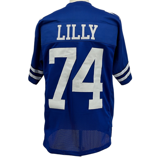 WRONG SKU - BOB LILLY Dallas Cowboys Blue Jersey - M-5XL Unsigned Custom Sewn Stitched