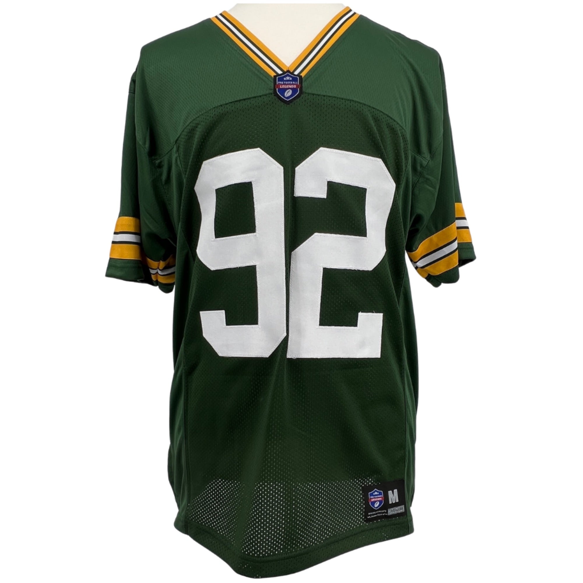 Reggie White Jersey Green - Green Bay | S-5XL Custom Sewn Stitched