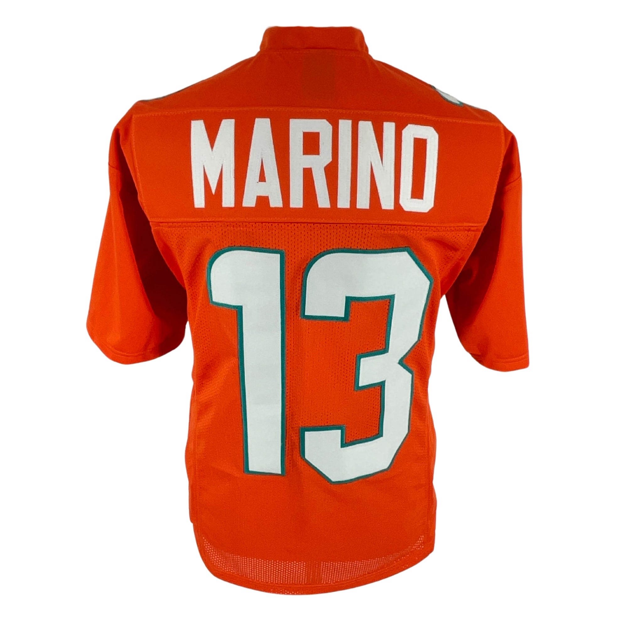 Dan Marino Jersey Orange Miami | Unisex Adult Sizes S-5XL Unsigned Custom Sewn Stitched