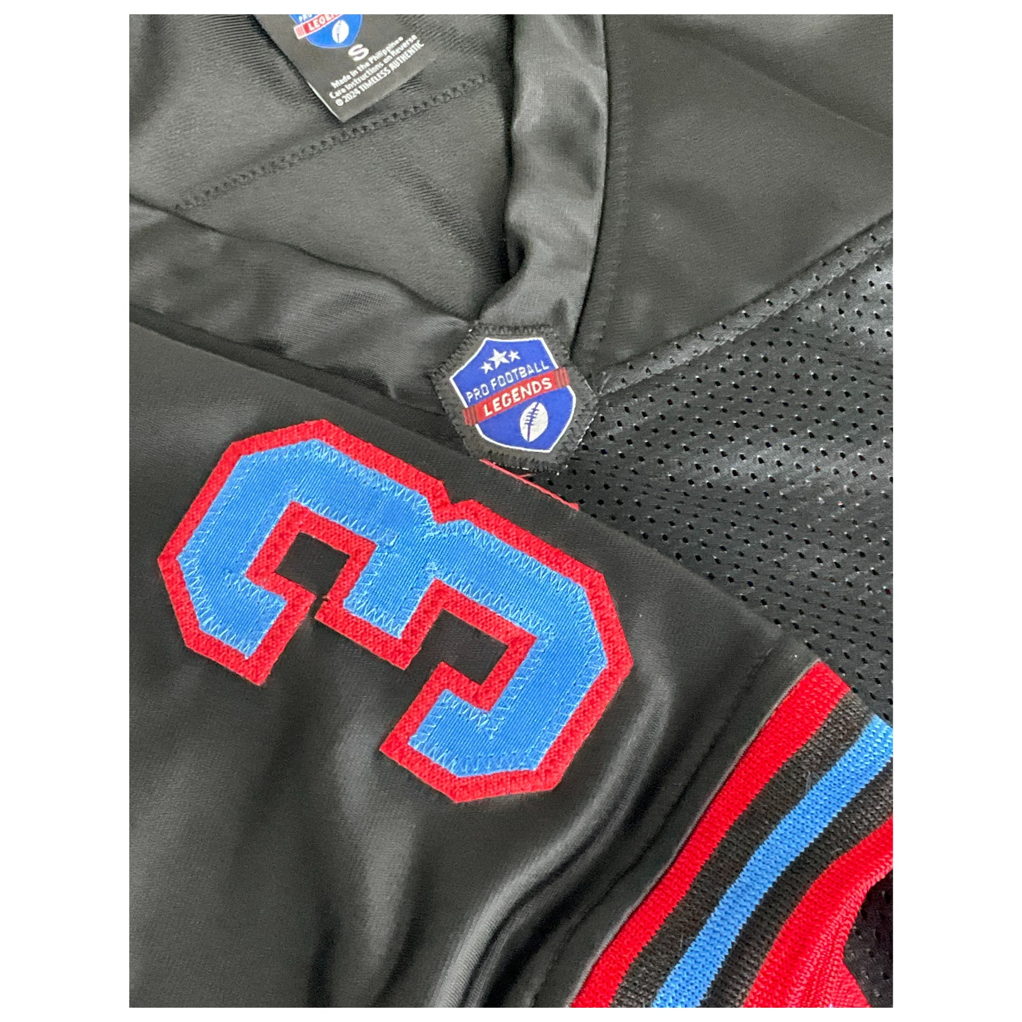 Earl Campbell Jersey Black Houston | Unisex Adult Sizes S-5XL Unsigned Custom Sewn Stitched