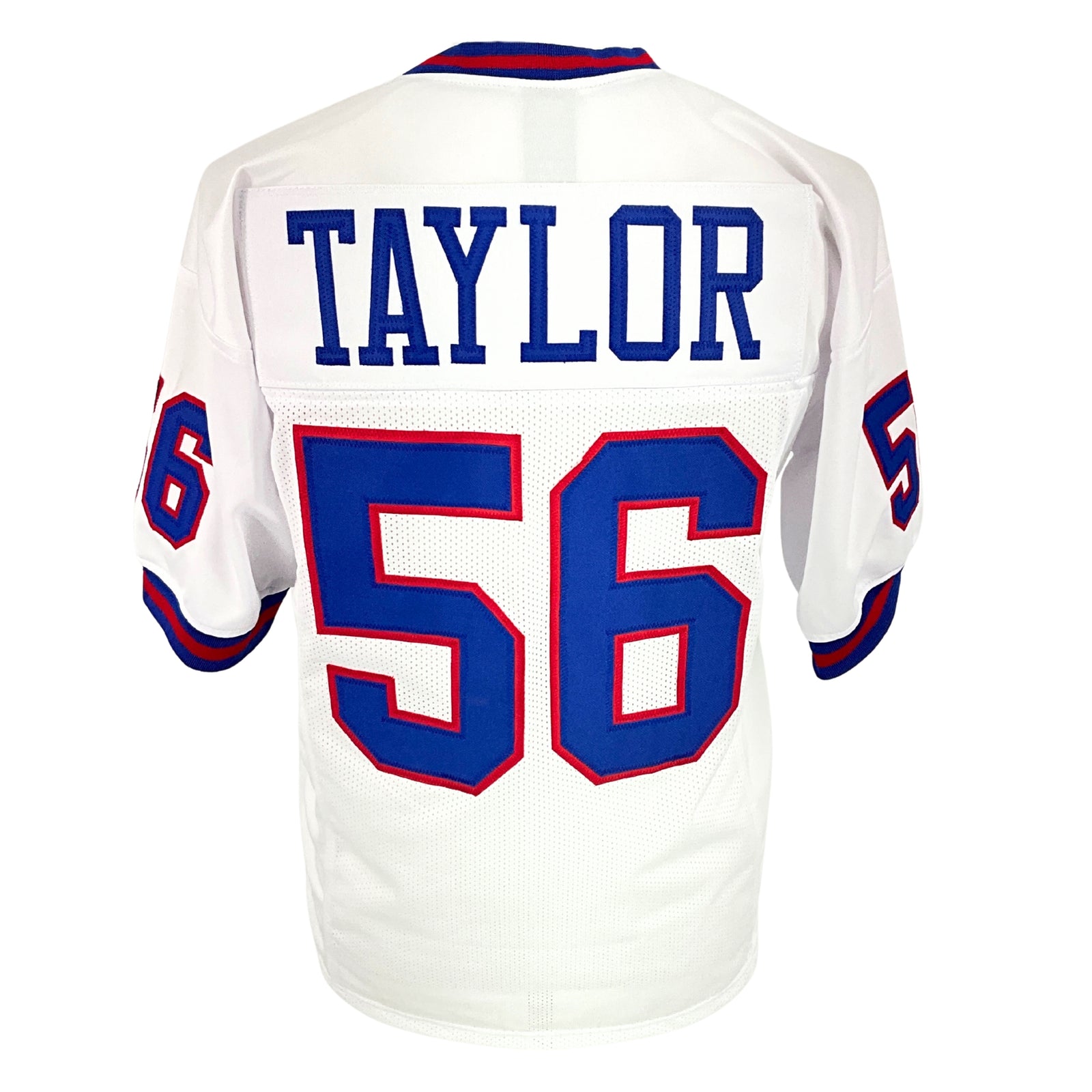 Lawrence Taylor Jersey White New York | Unisex Adult Sizes S-5XL Unsigned Custom Sewn Stitched
