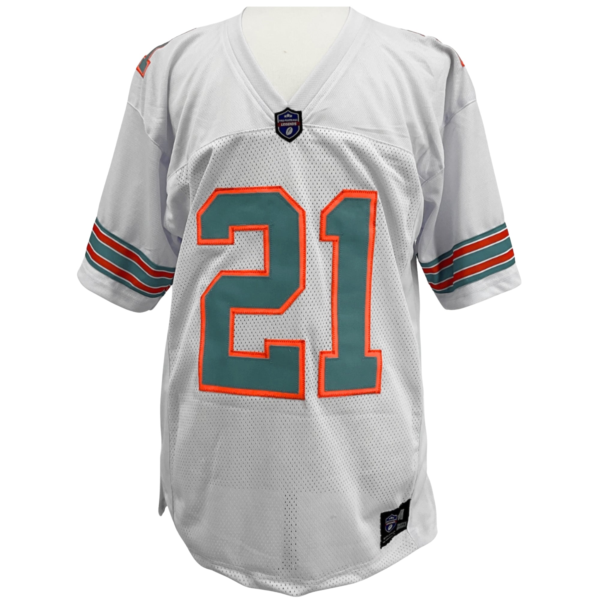 Jim Kiick Jersey White Miami | S-5XL Unsigned Custom Sewn Stitched