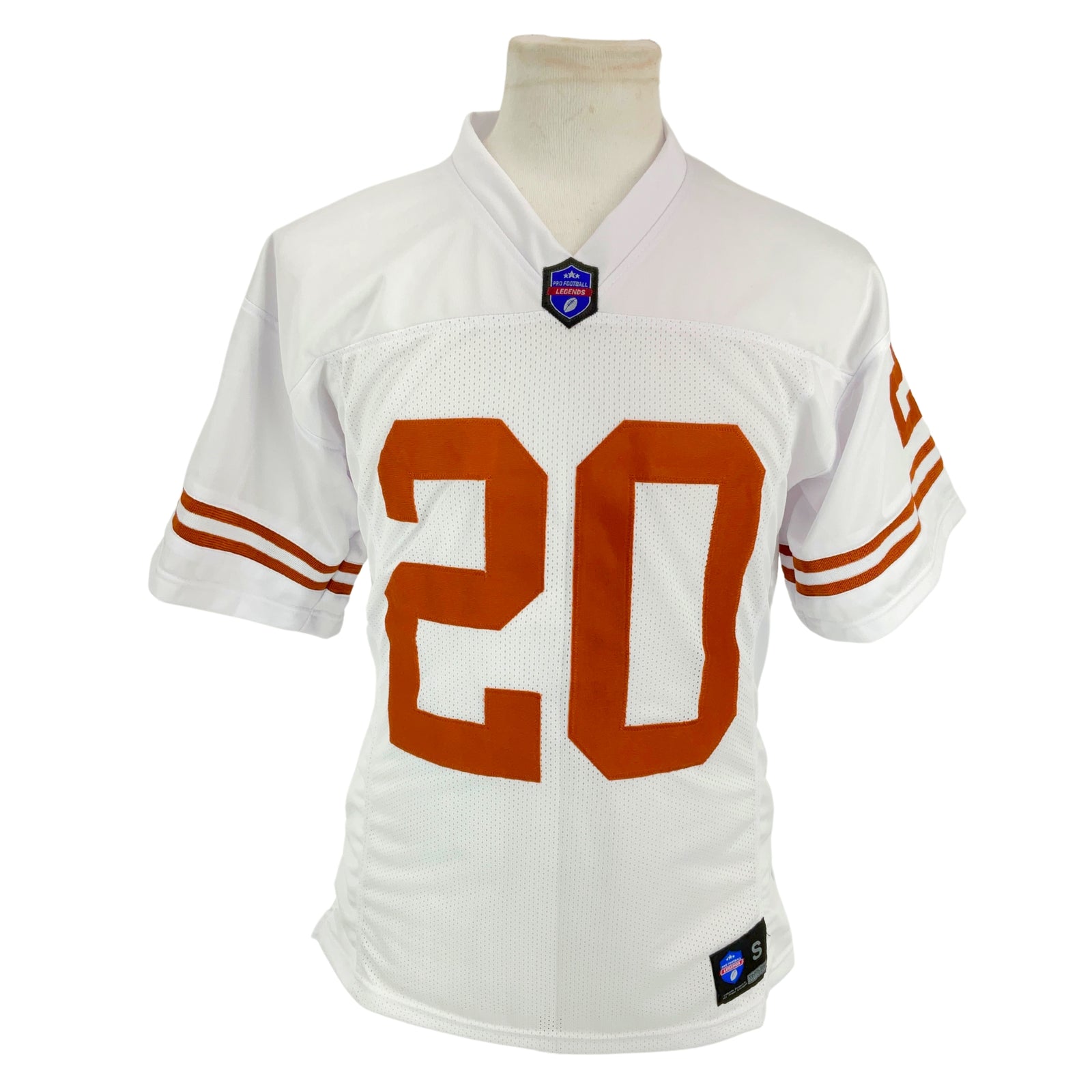 Earl Campbell Jersey White Texas | Unisex Adult Sizes S-5XL Unsigned Custom Sewn Stitched