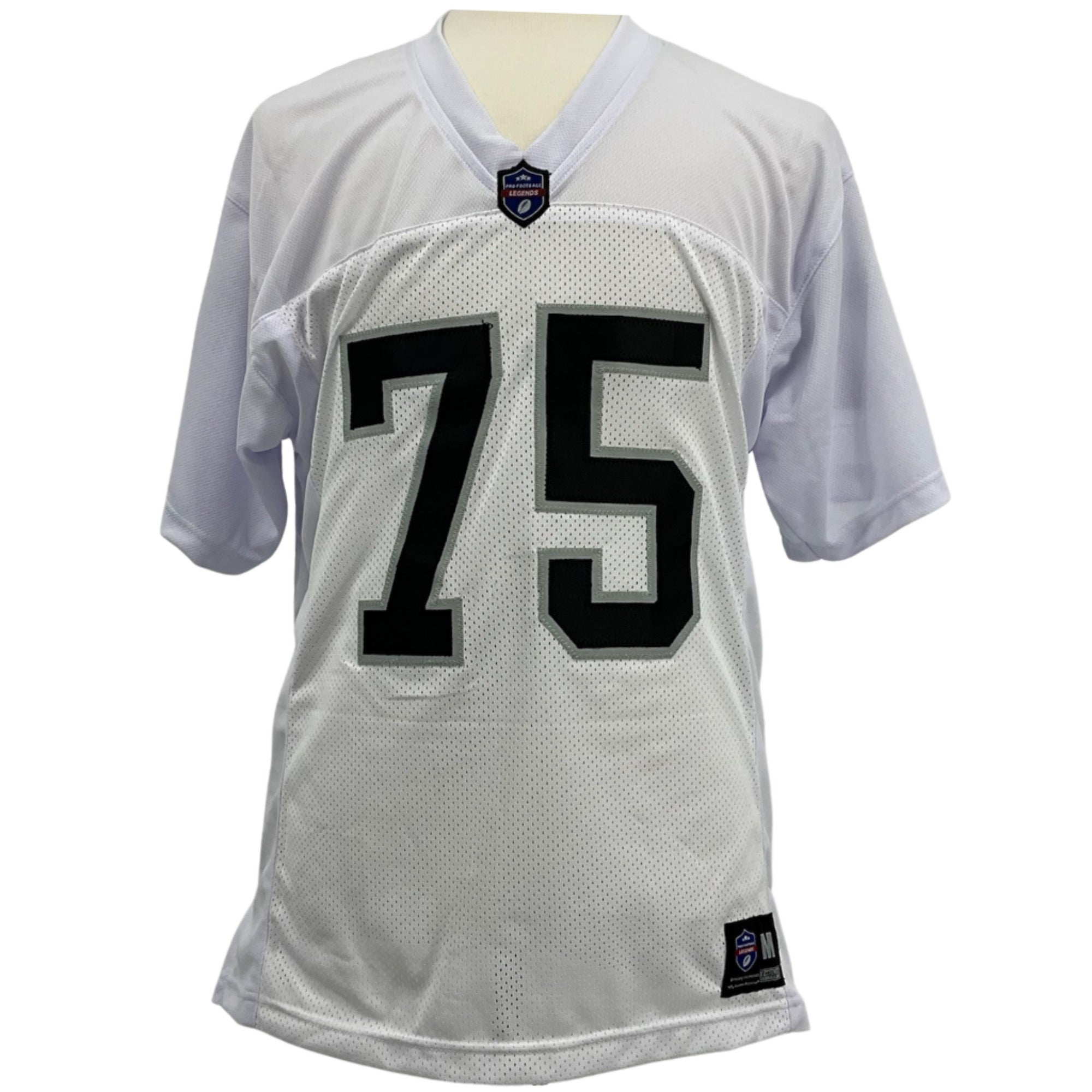 Howie Long Jersey White Oakland B/SL M-5XL Custom Sewn Stitched