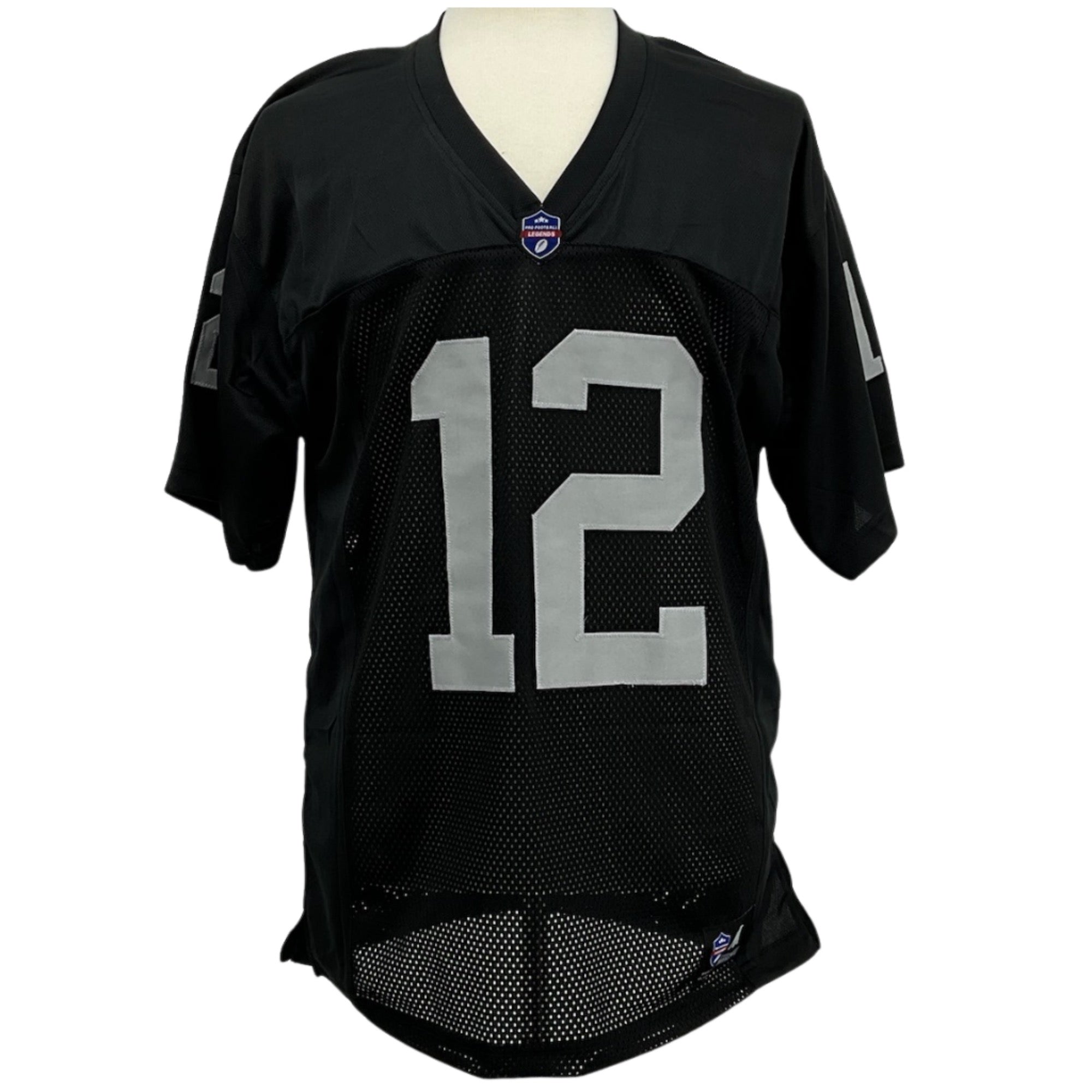 Ken Stabler Jersey Black Oakland | S-5XL Custom Sewn Stitched