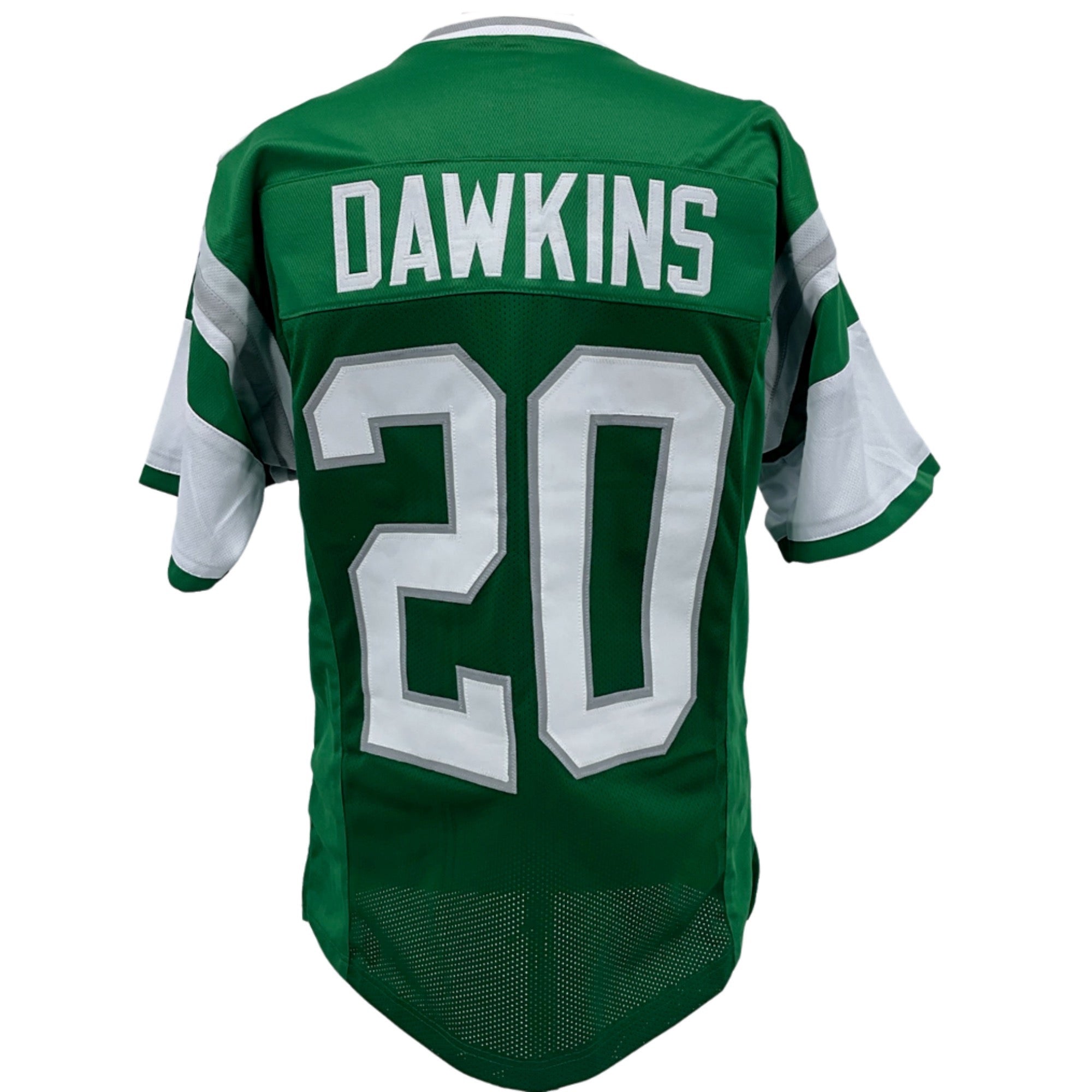 Brian Dawkins Jersey Green Philadelphia | S-5XL Unsigned Custom Sewn Stitched