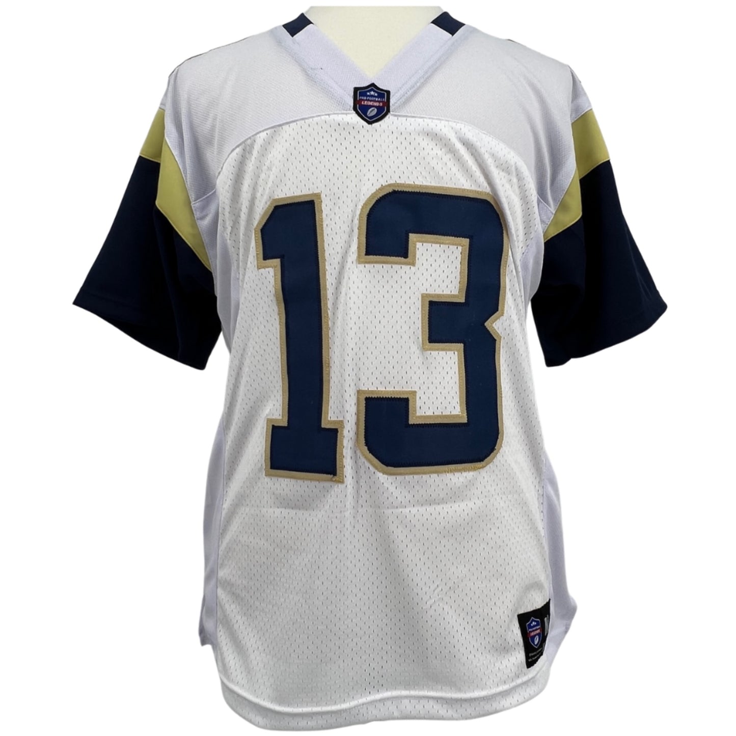 Kurt Warner Jersey White Los Angeles M-5XL Custom Sewn Stitched