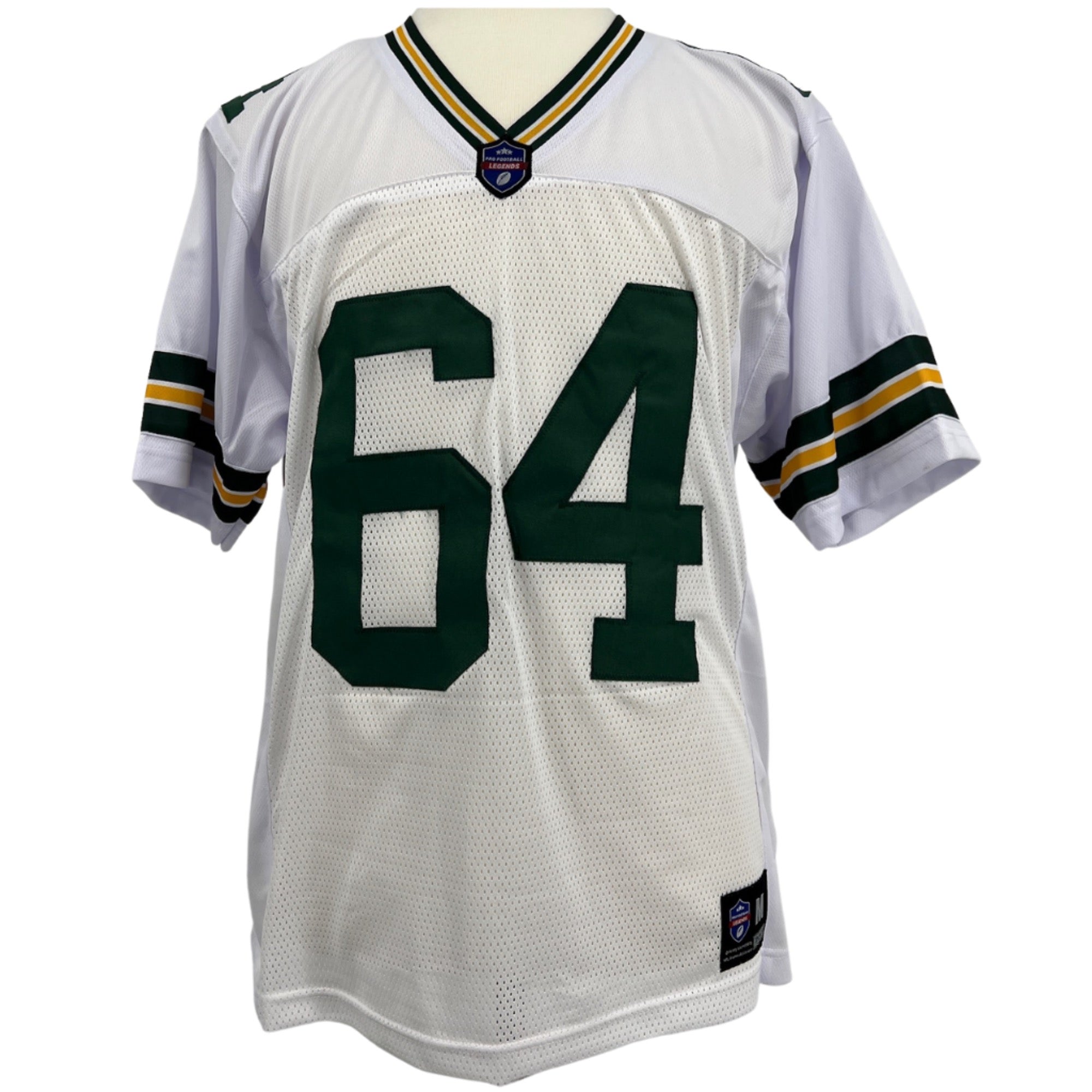 Jerry Kramer Jersey White Green Bay M-5XL Custom Sewn Stitched