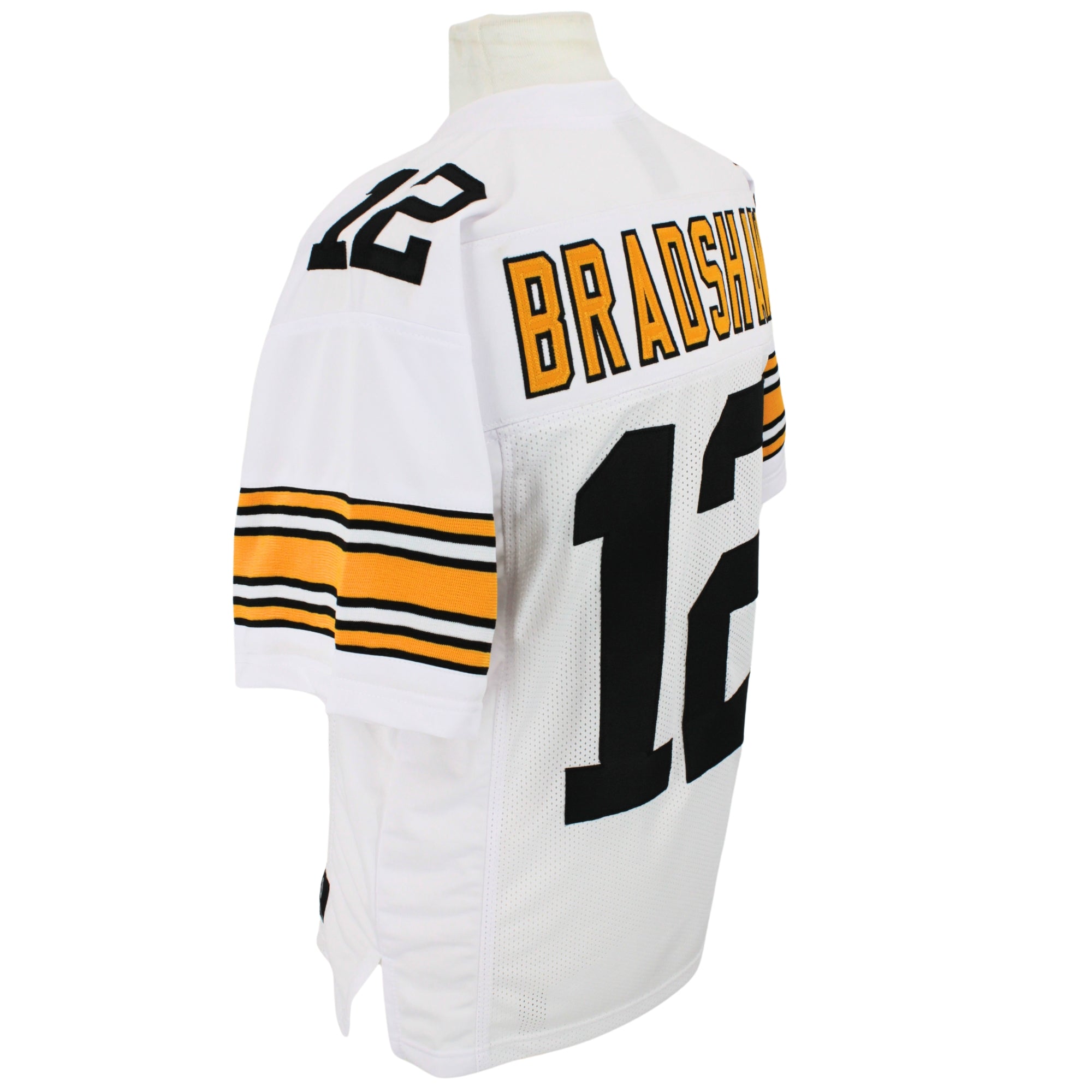 Terry Bradshaw Jersey Old Number White Pittsburgh | Unisex Adult Sizes S-5XL Custom Unsigned Sewn Stitched