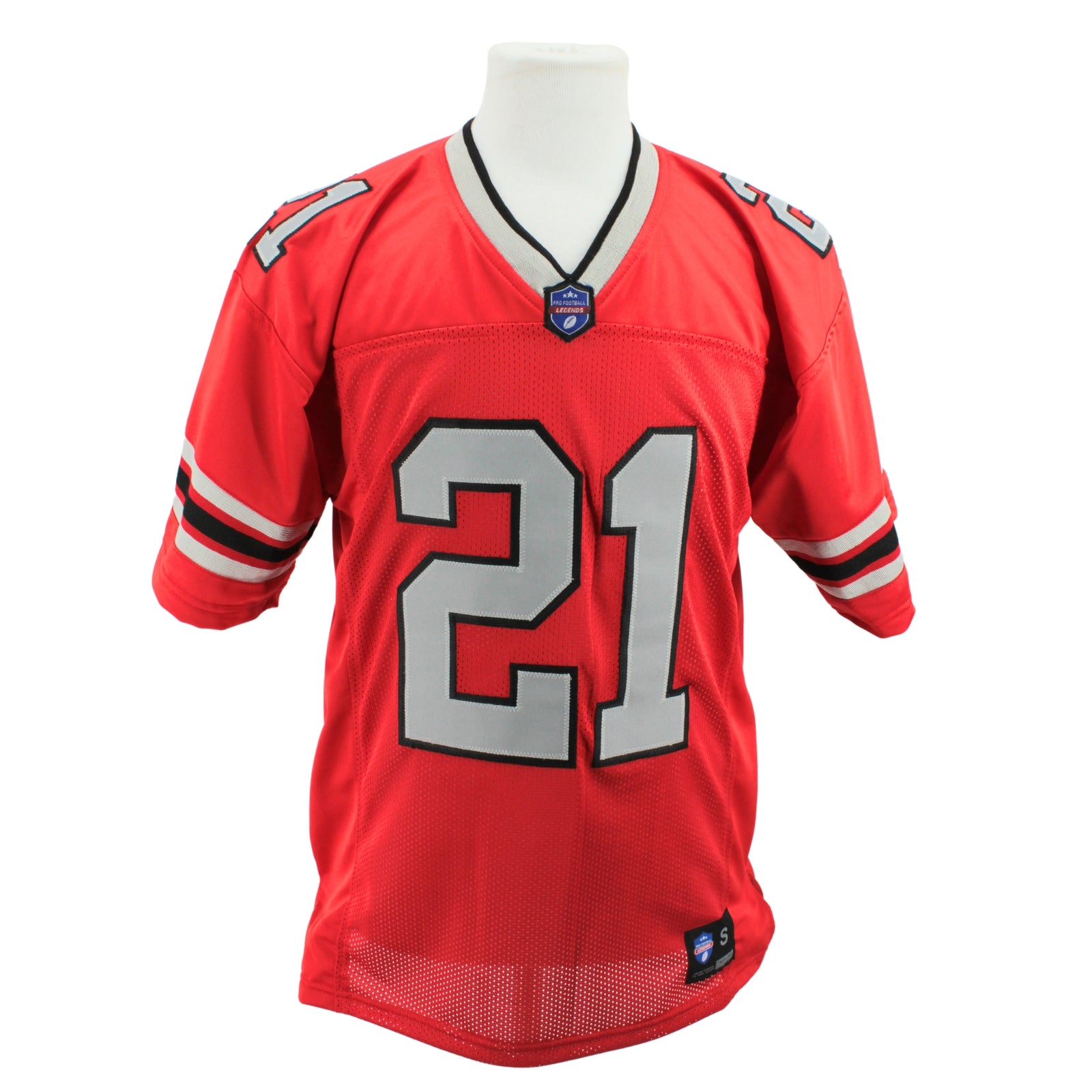 Deion Sanders Jersey Red Atlanta |  Unisex Adult Sizes S-5XL Unsigned Custom Sewn Stitched