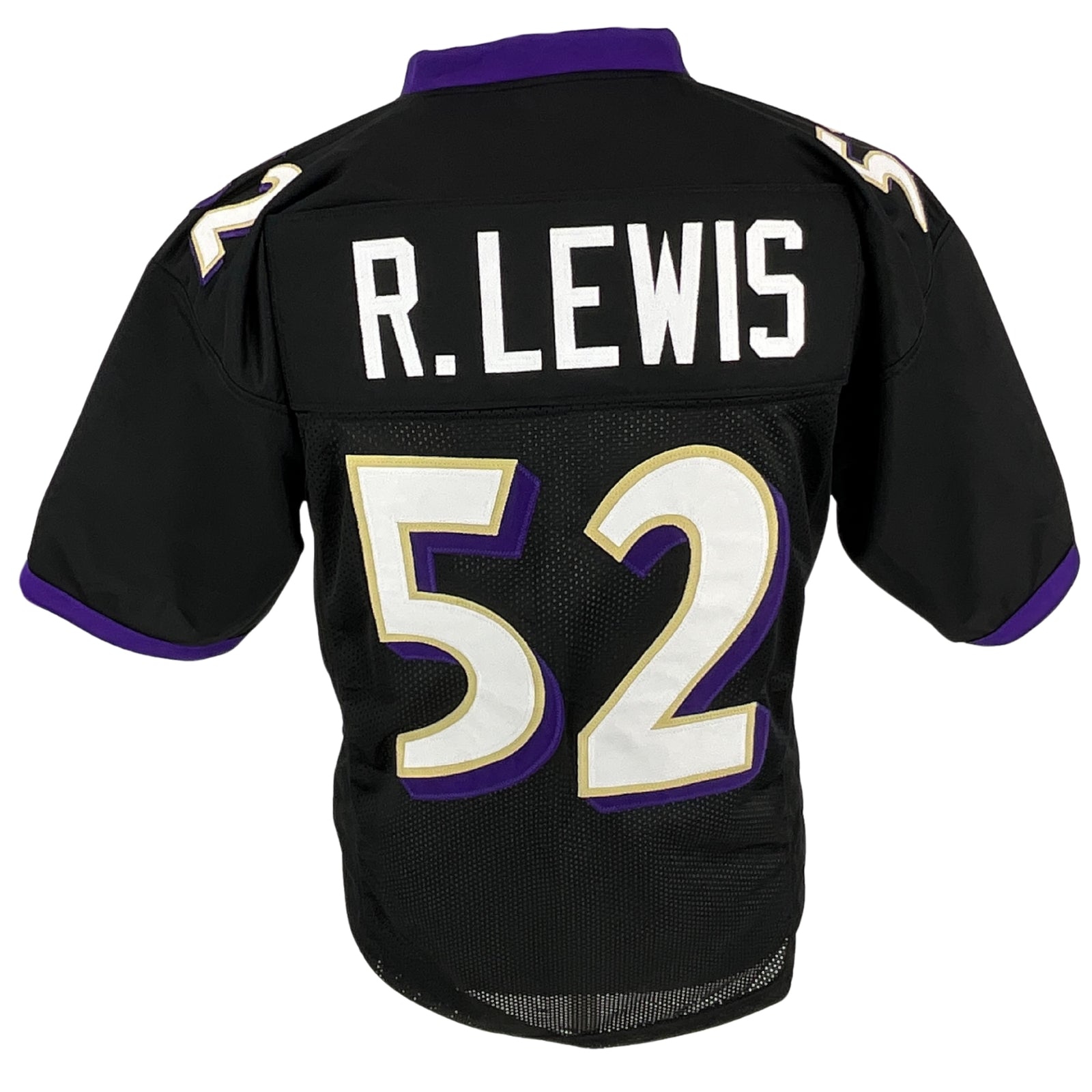 Ray Lewis Jersey Black Baltimore | Unisex Adult Sizes S-5XL Unsigned Custom Sewn Stitched
