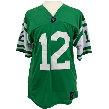 Joe Namath Jersey Green New York | Unisex Adult Sizes S-5XL Unsigned Custom Sewn Stitched