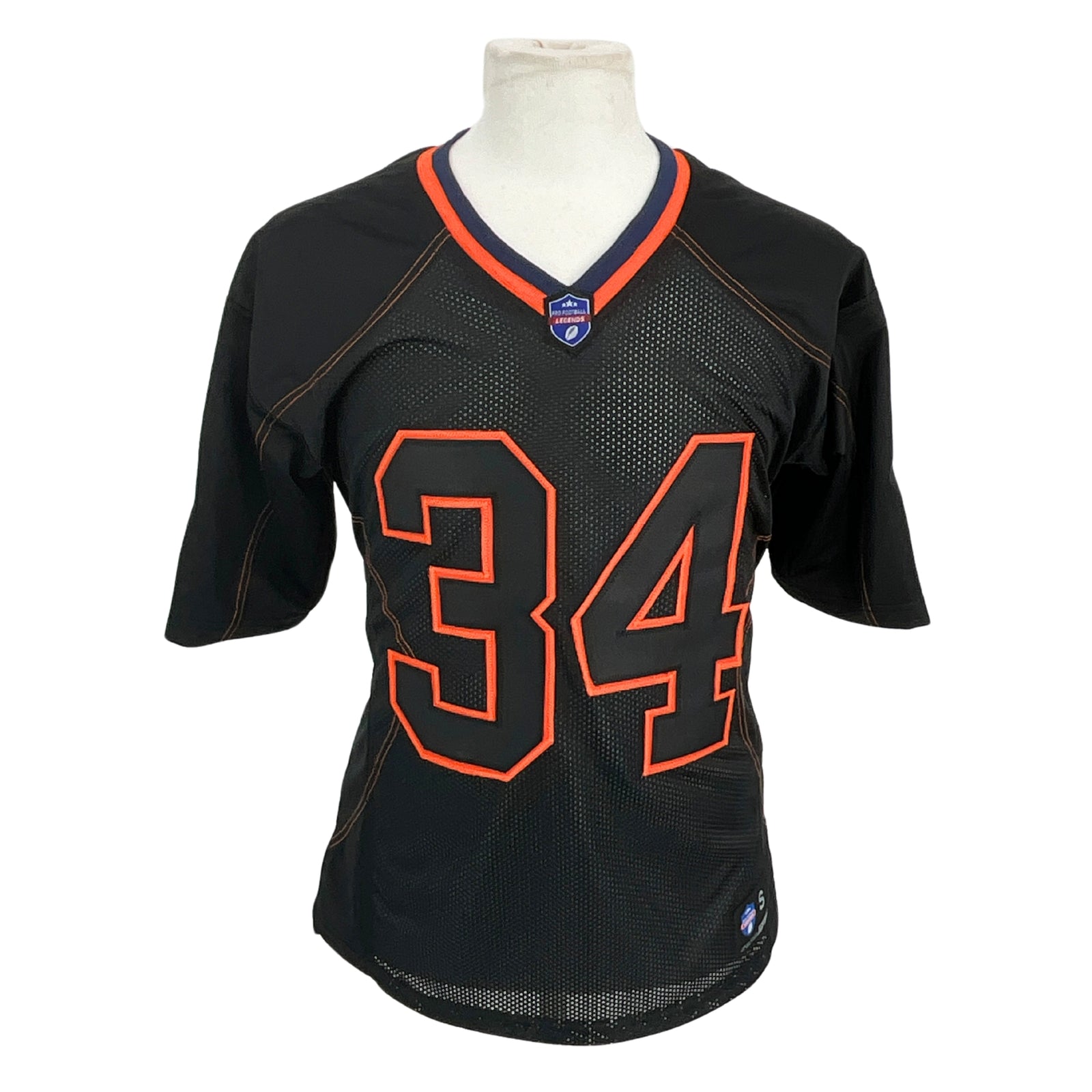 Walter Payton Jersey Black Orange Chicago | Unisex Adult Sizes S-5XL Unsigned Custom Sewn Stitched