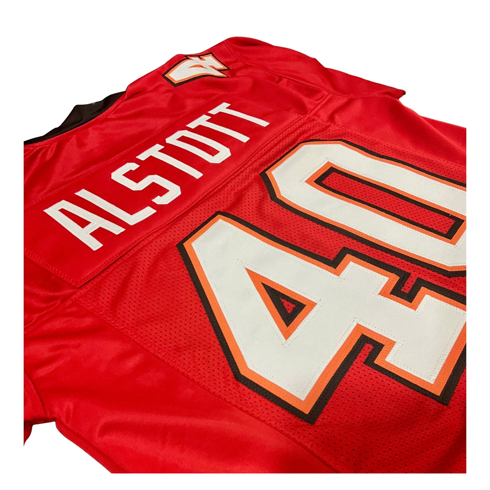 Mike Alstott Jersey Red Tampa Bay | Unisex Adult Sizes S-5XL Unsigned Custom Sewn Stitched