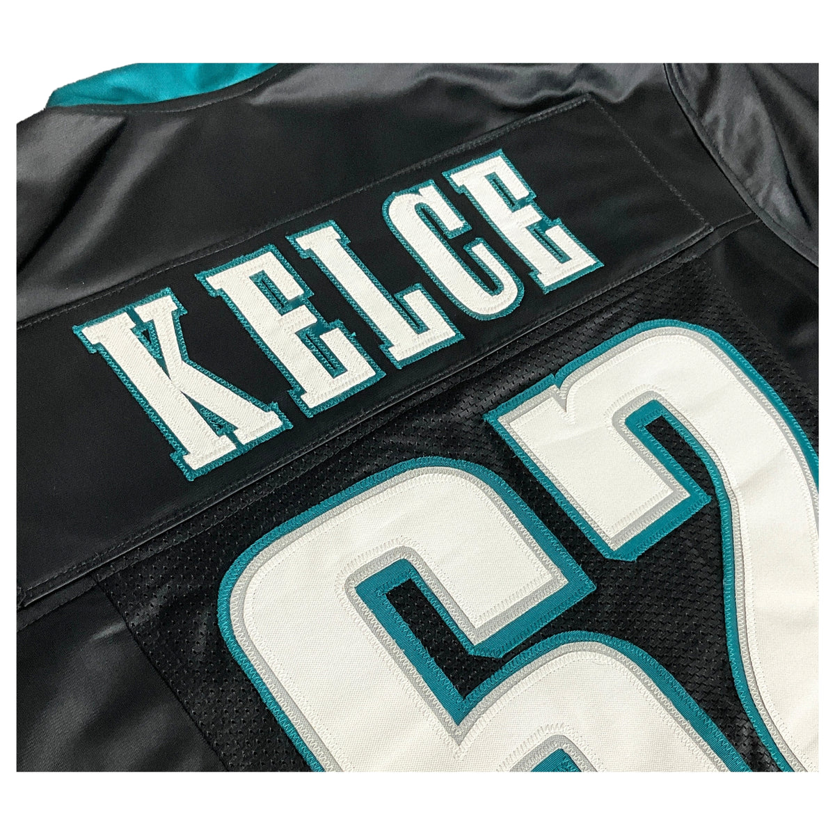 Jason Kelce Jersey Black Philadelphia | Unisex Adult Sizes S-5XL Unsigned Custom Sewn Stitched