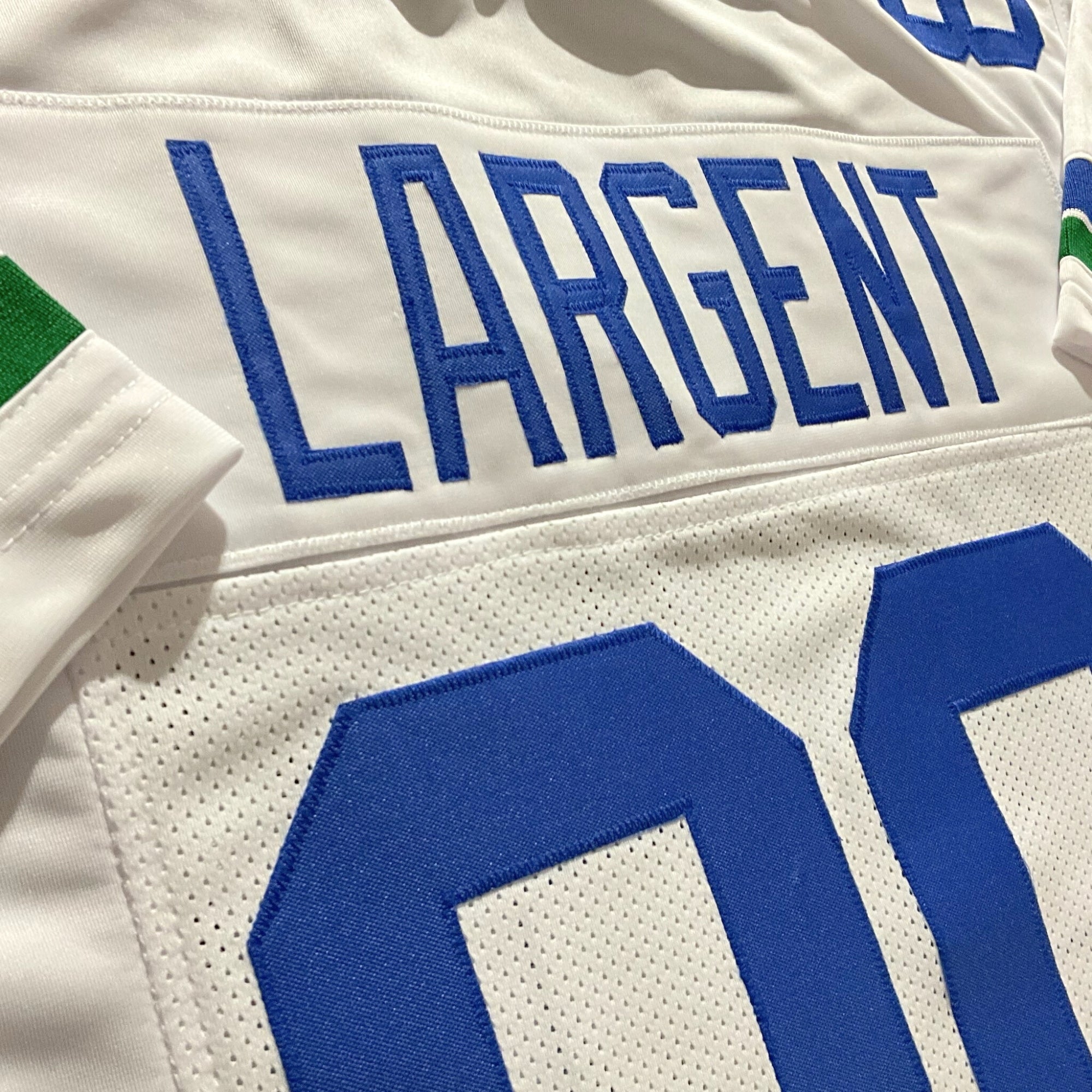 Steve Largent Jersey White Seattle | S-5XL Unsigned Custom Sewn Stitched