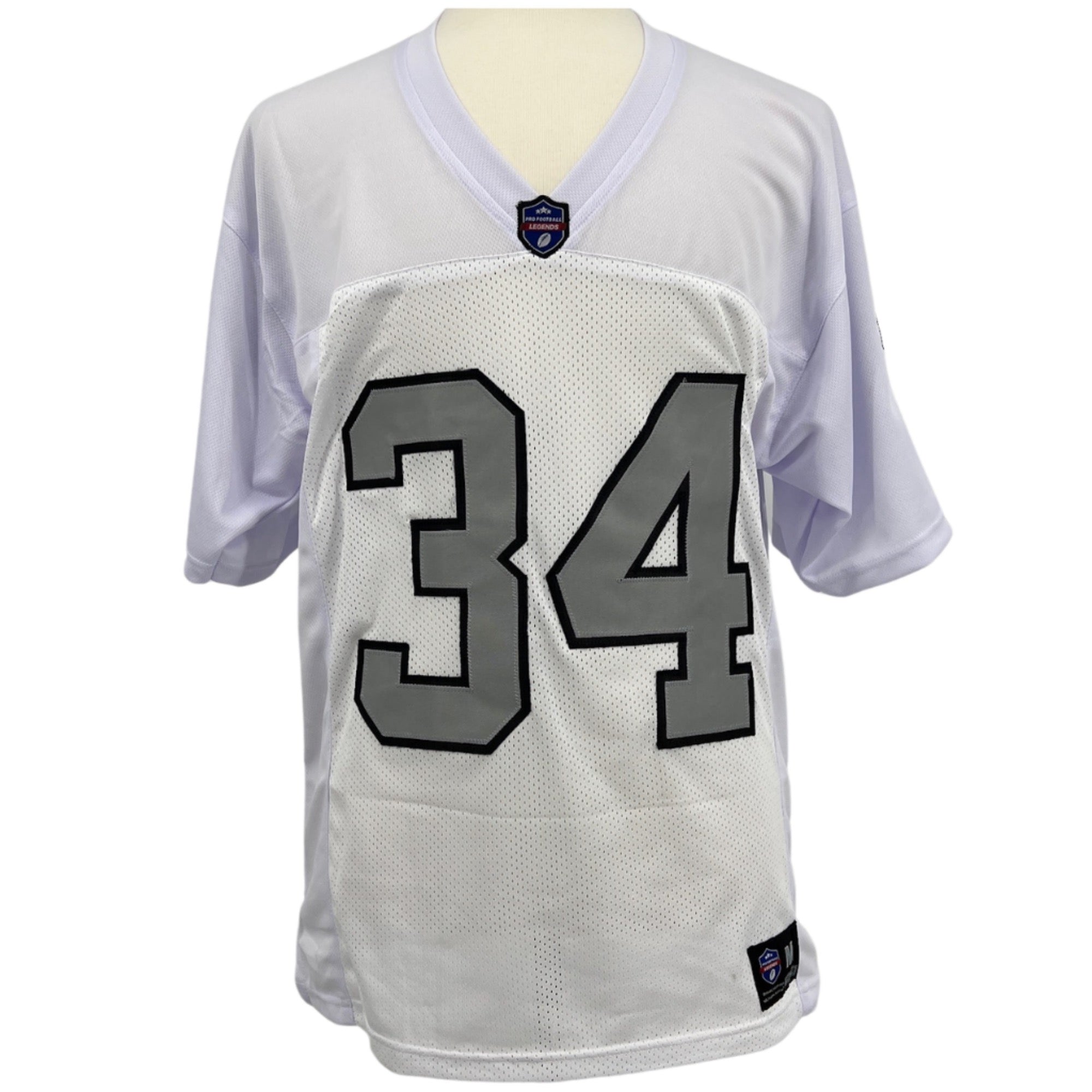 Bo Jackson Jersey White Los Angeles S/B  | M-8XL Sewn Stitch