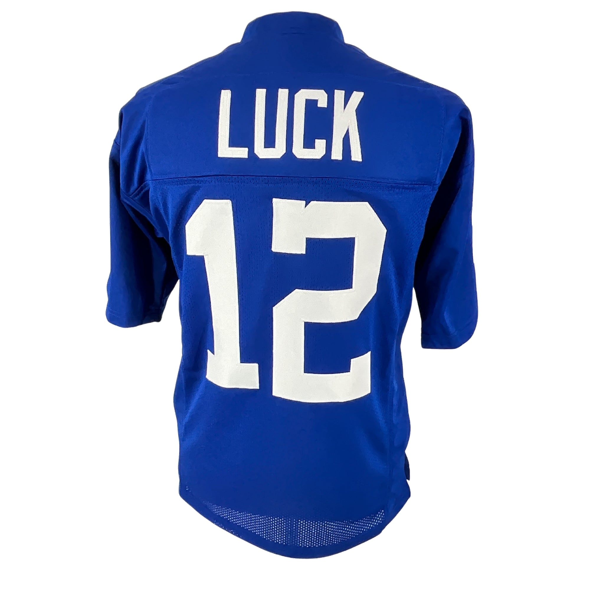 Andrew Luck Jersey Blue Indianapolis | Unisex Adult Sizes S-5XL Unsigned Custom Sewn Stitched