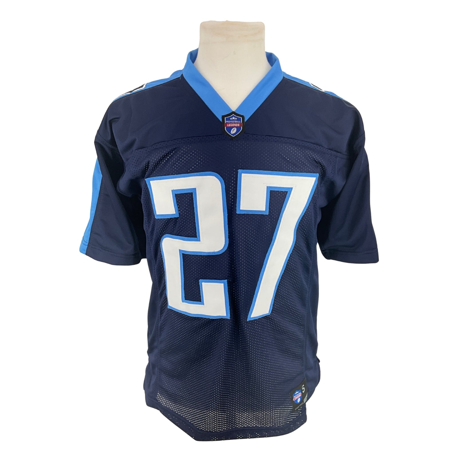 Eddie George Jersey Navy Blue Tennessee | Unisex Adult Sizes S-5XL Unsigned Custom Sewn Stitched
