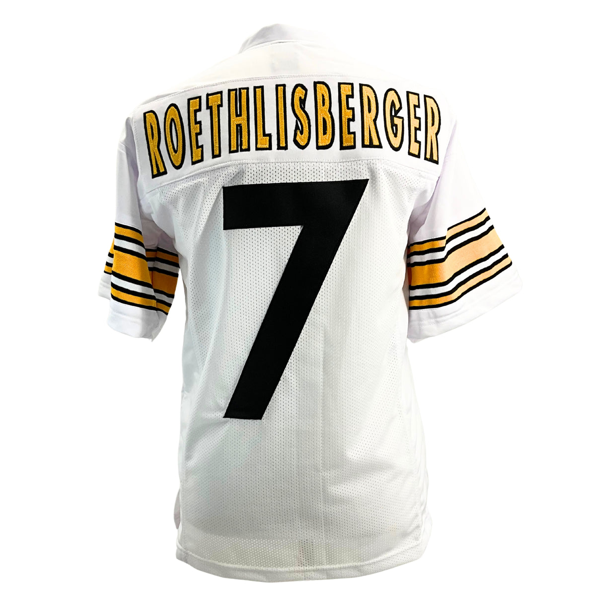 Ben Roethlisberger Jersey Old Number White Pittsburgh | Unisex Adult Sizes S-5XL Unsigned Sewn Stitched