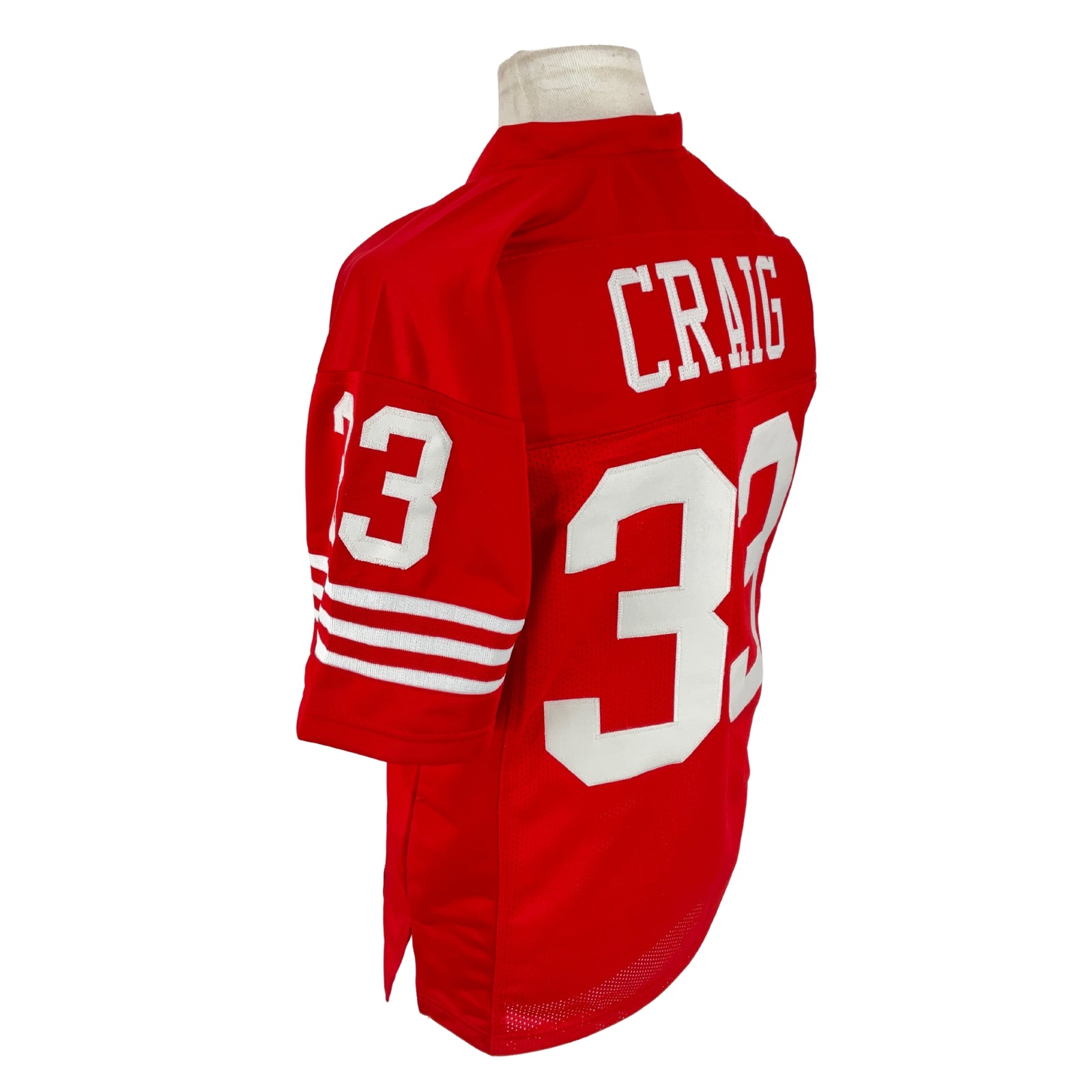 Roger Craig Jersey Red San Francisco | Unisex Adult Sizes S-5XL Unsigned Custom Sewn Stitched