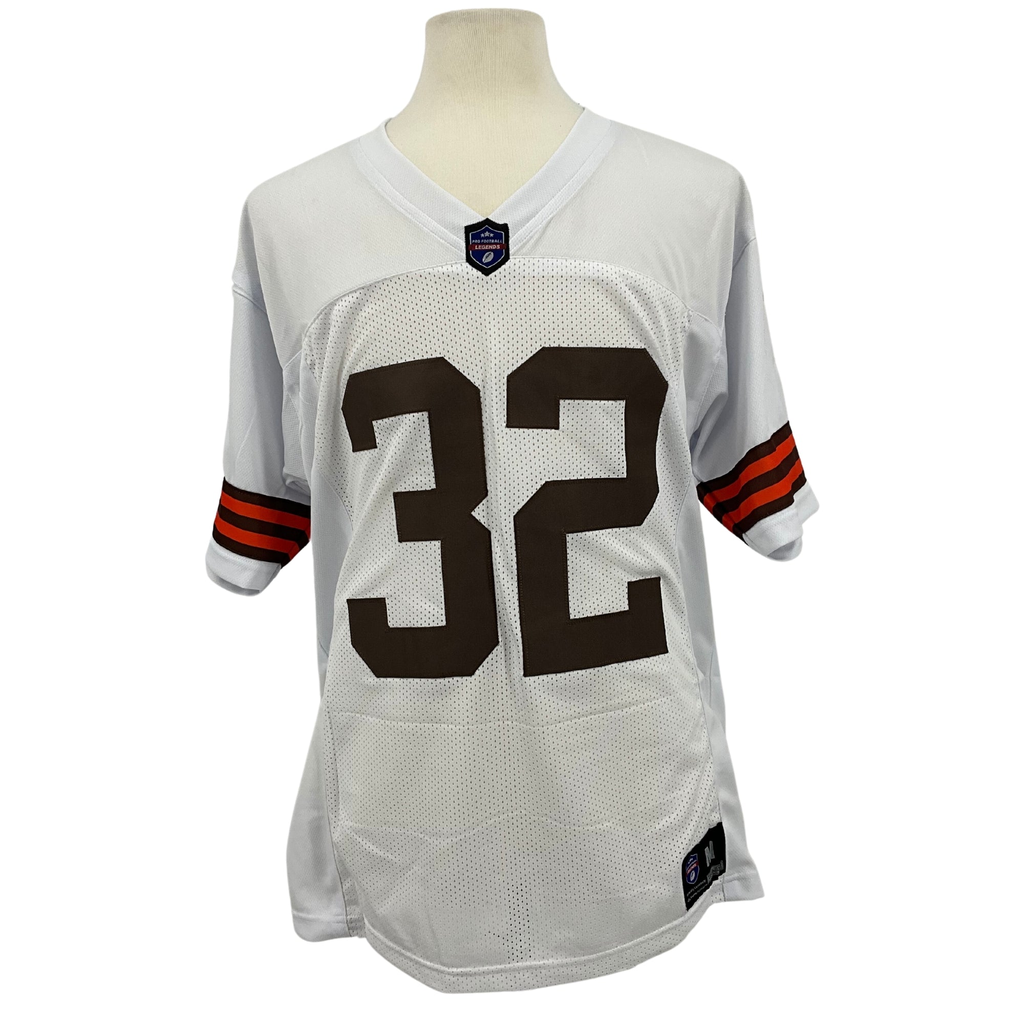 Jim Brown Jersey White Cleveland | Unisex Adult Sizes S-5XL Unsigned Custom Sewn Stitched