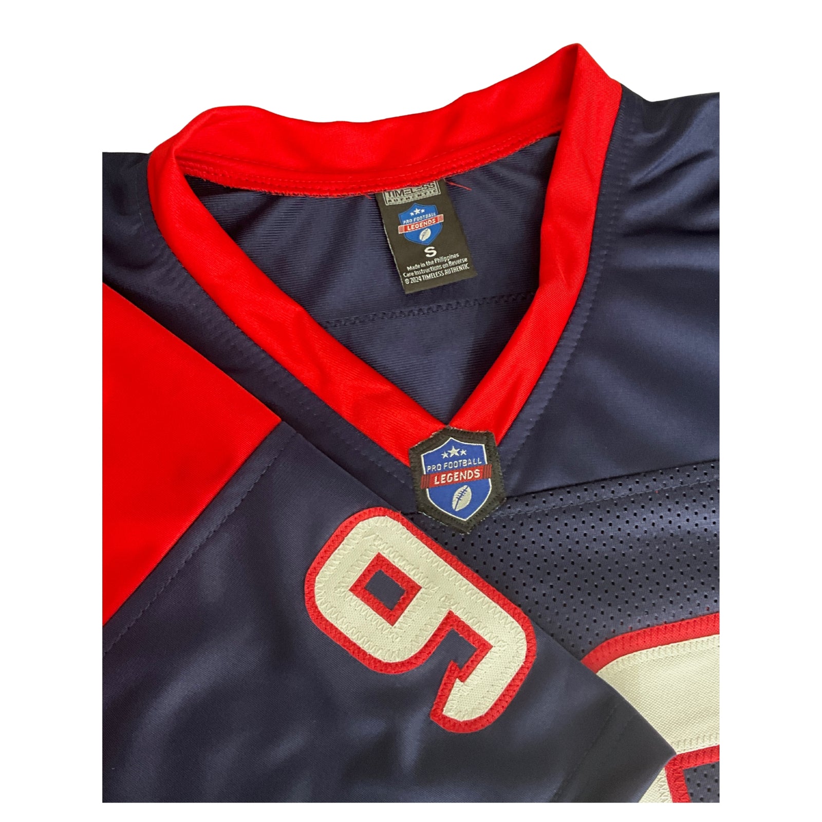 JJ J.J. Watt Jersey Blue Houston | Unisex Adult Sizes S-5XL Unsigned Custom Sewn Stitch