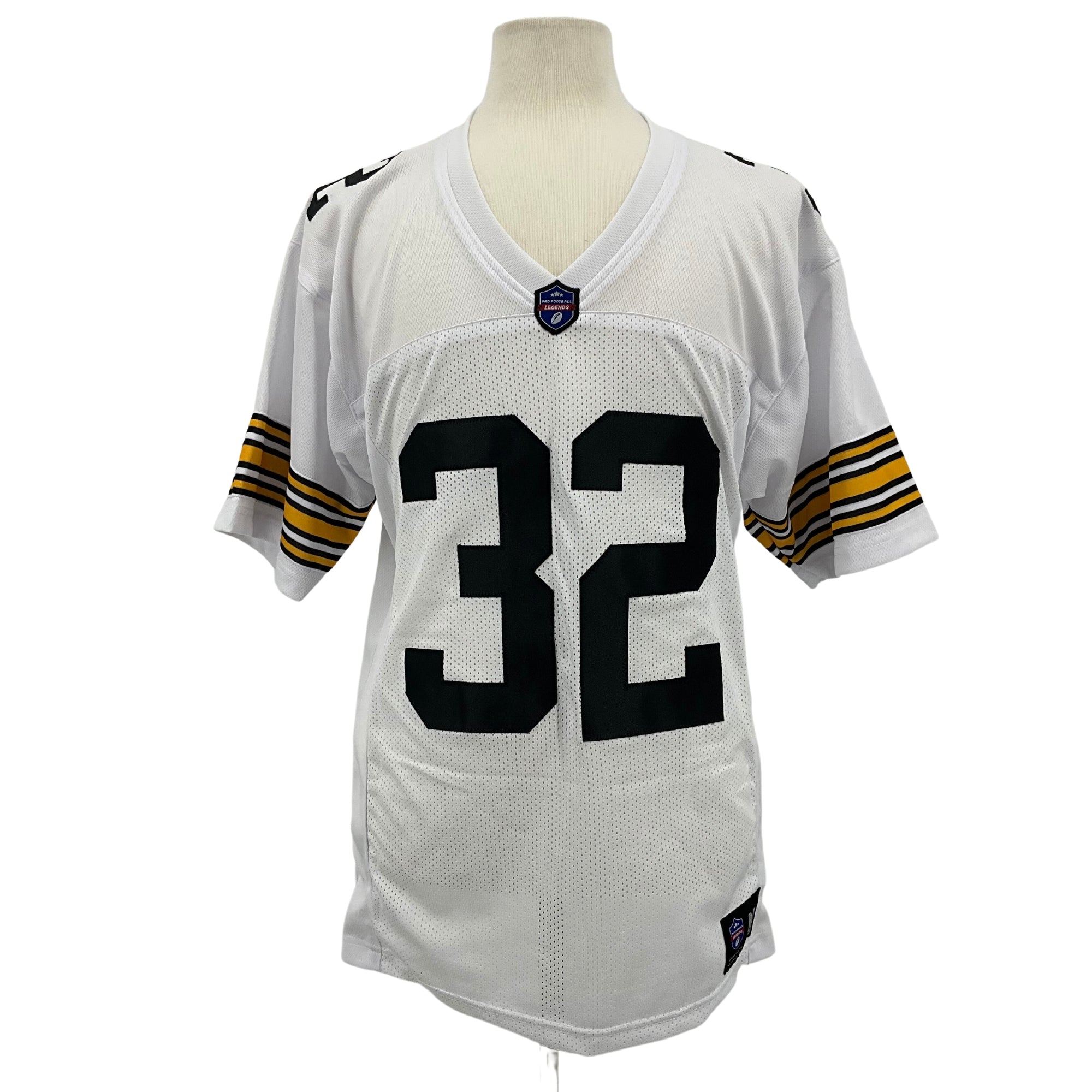 Franco Harris Jersey Old Number White Pittsburgh | S-5XL Custom Sewn Stitch