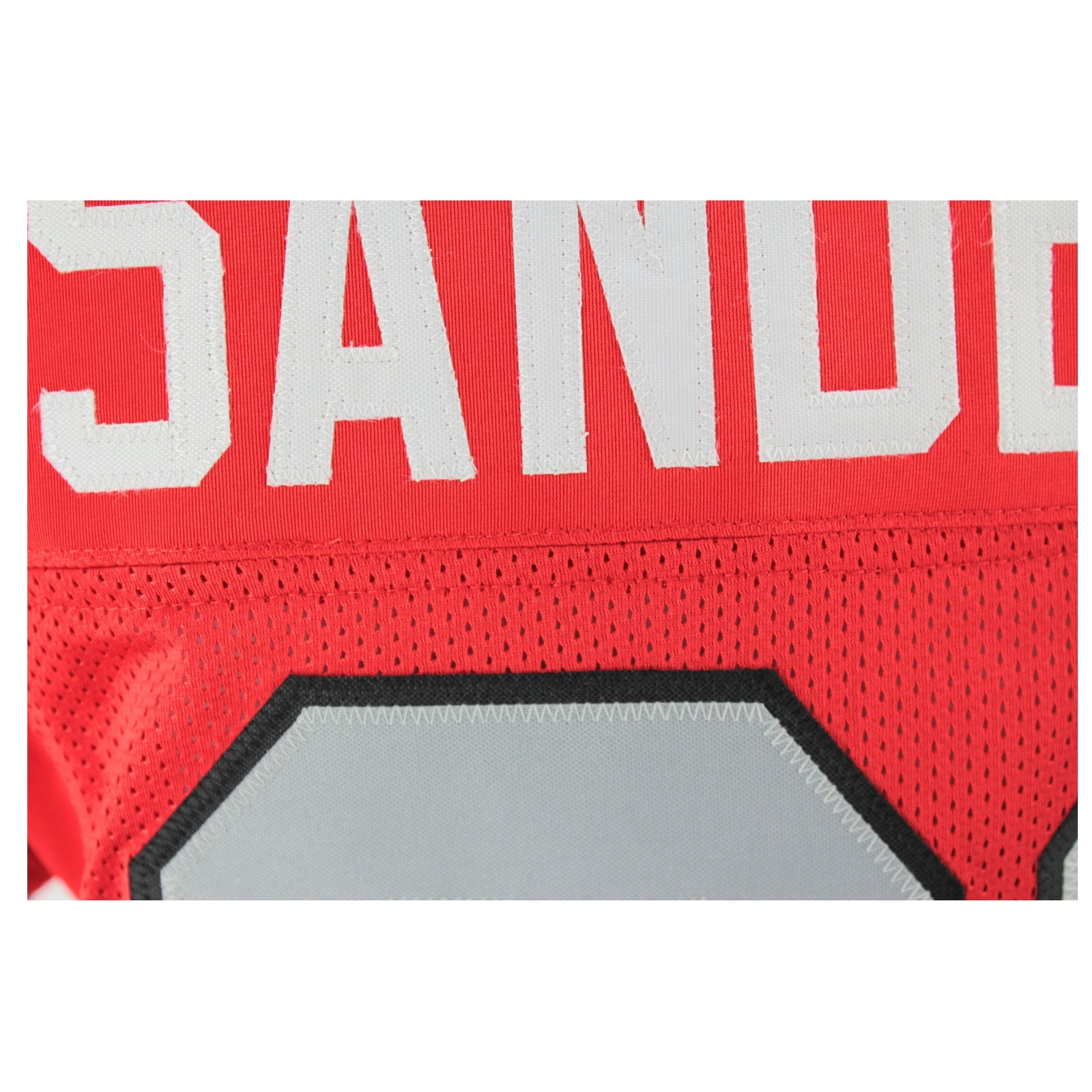 Deion Sanders Jersey Red Atlanta |  Unisex Adult Sizes S-5XL Unsigned Custom Sewn Stitched