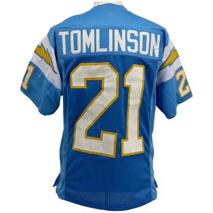 WRONG SKU - LADAINIAN TOMLINSON Chargers Powdr Blue Jersey M-5XL Unsigned Custom Sewn Stitched