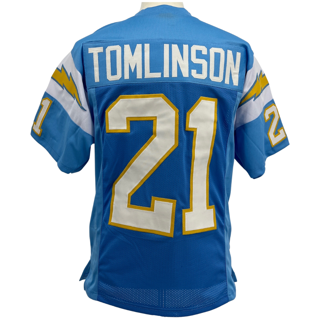 WRONG SKU - LADAINIAN TOMLINSON Chargers Powdr Blue Jersey M-5XL Unsigned Custom Sewn Stitched