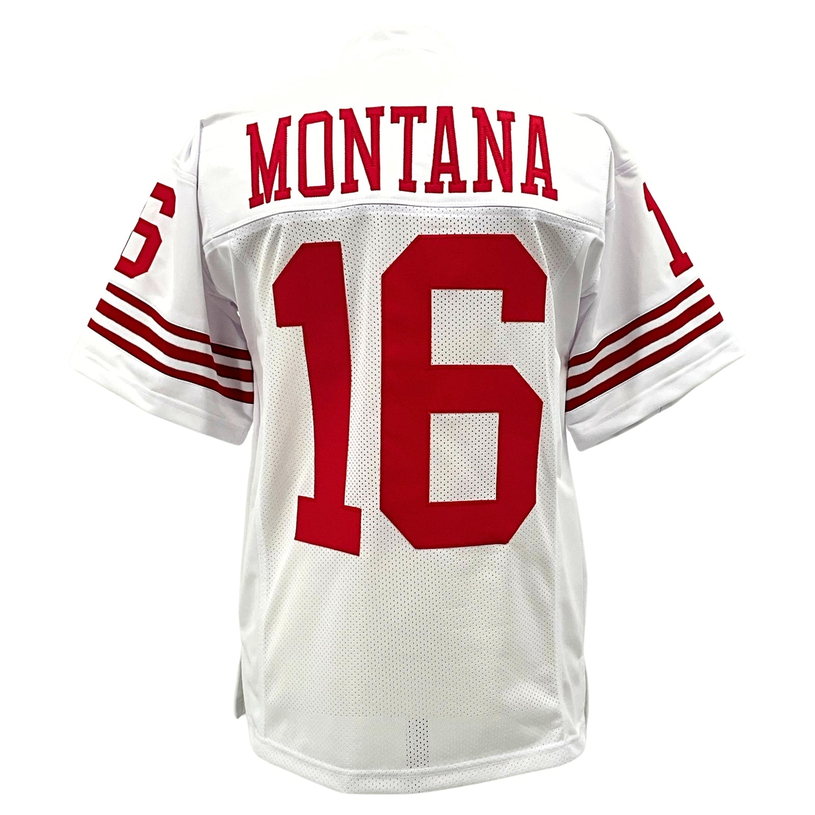Joe Montana Jersey White San Francisco | M-5XL Custom Sewn Stitched