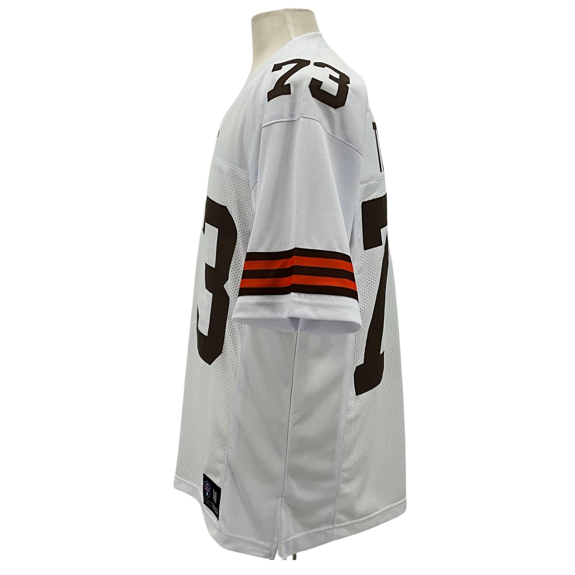 Joe Thomas Jersey White Cleveland | Unisex Adult Sizes S-5XL Unsigned Custom Sewn Stitched