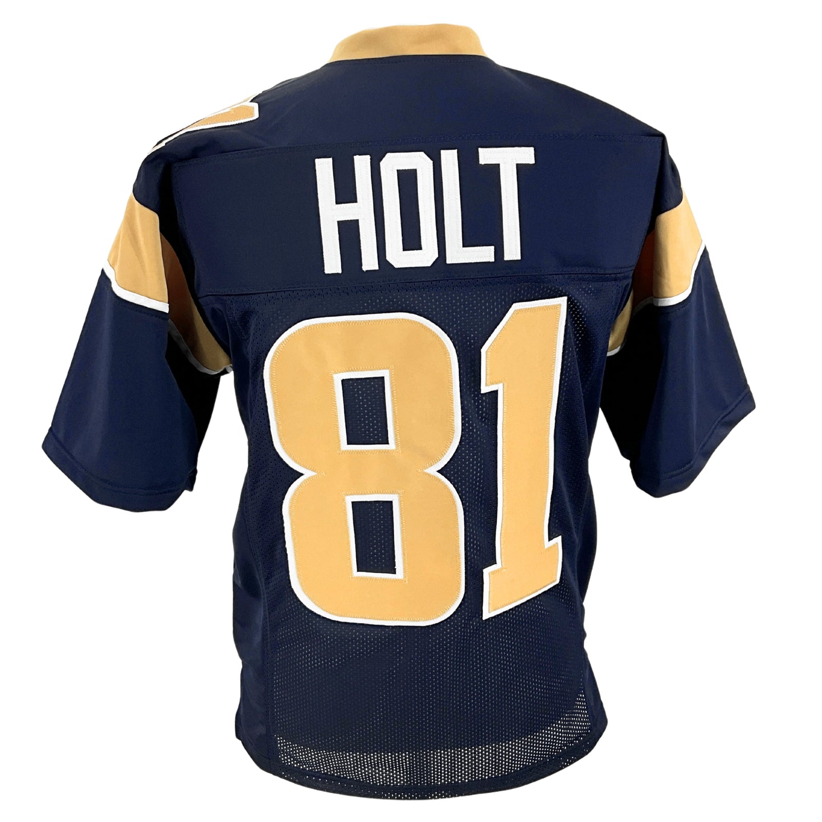 Torry Holt Jersey Navy Blue Los Angeles | Adult Unisex Sizes S-5XL Unsigned Custom Sewn Stitched