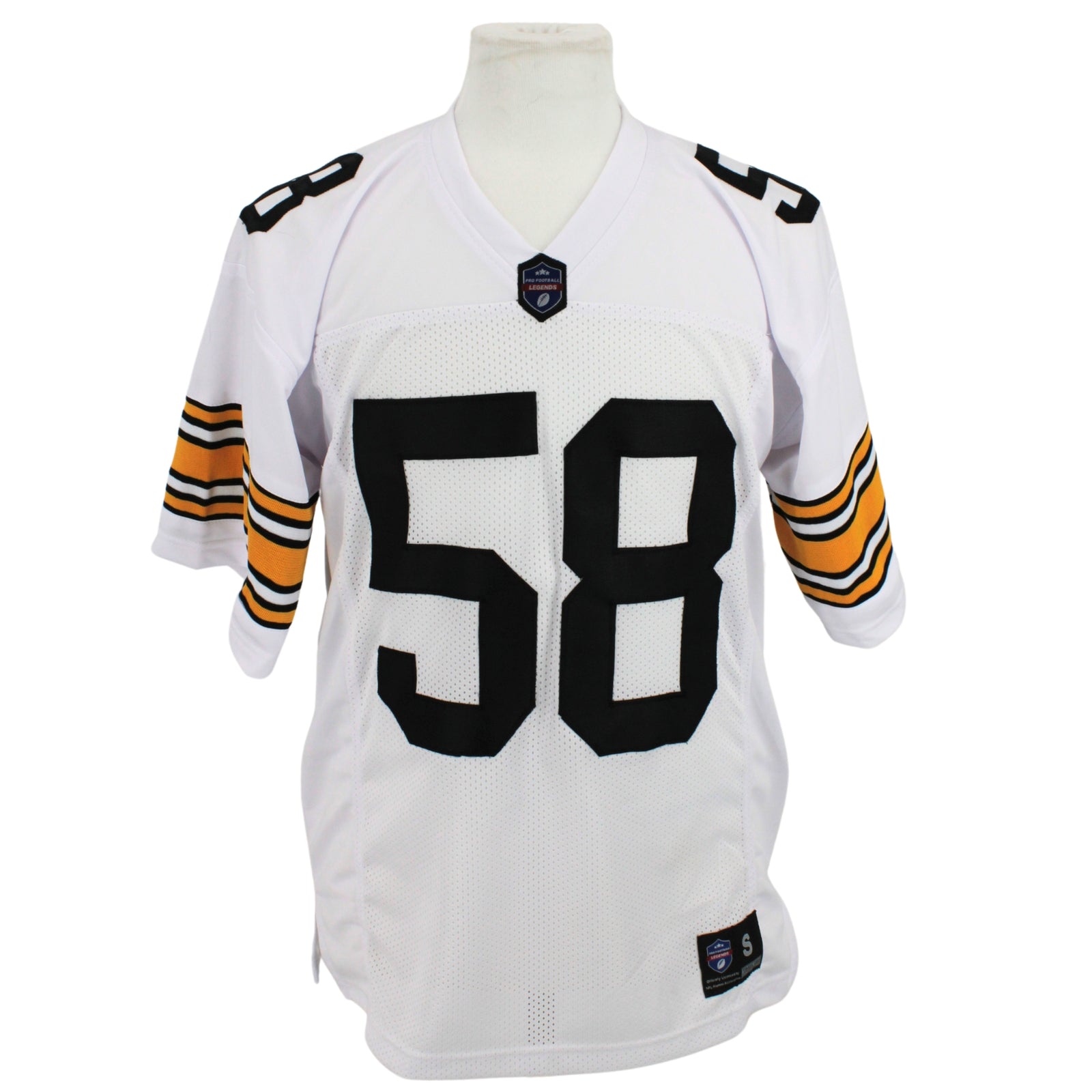 Jack Lambert Jersey Old Number White Pittsburgh | Unisex Adult Sizes S-5XL Unsigned Custom Sewn Stitched