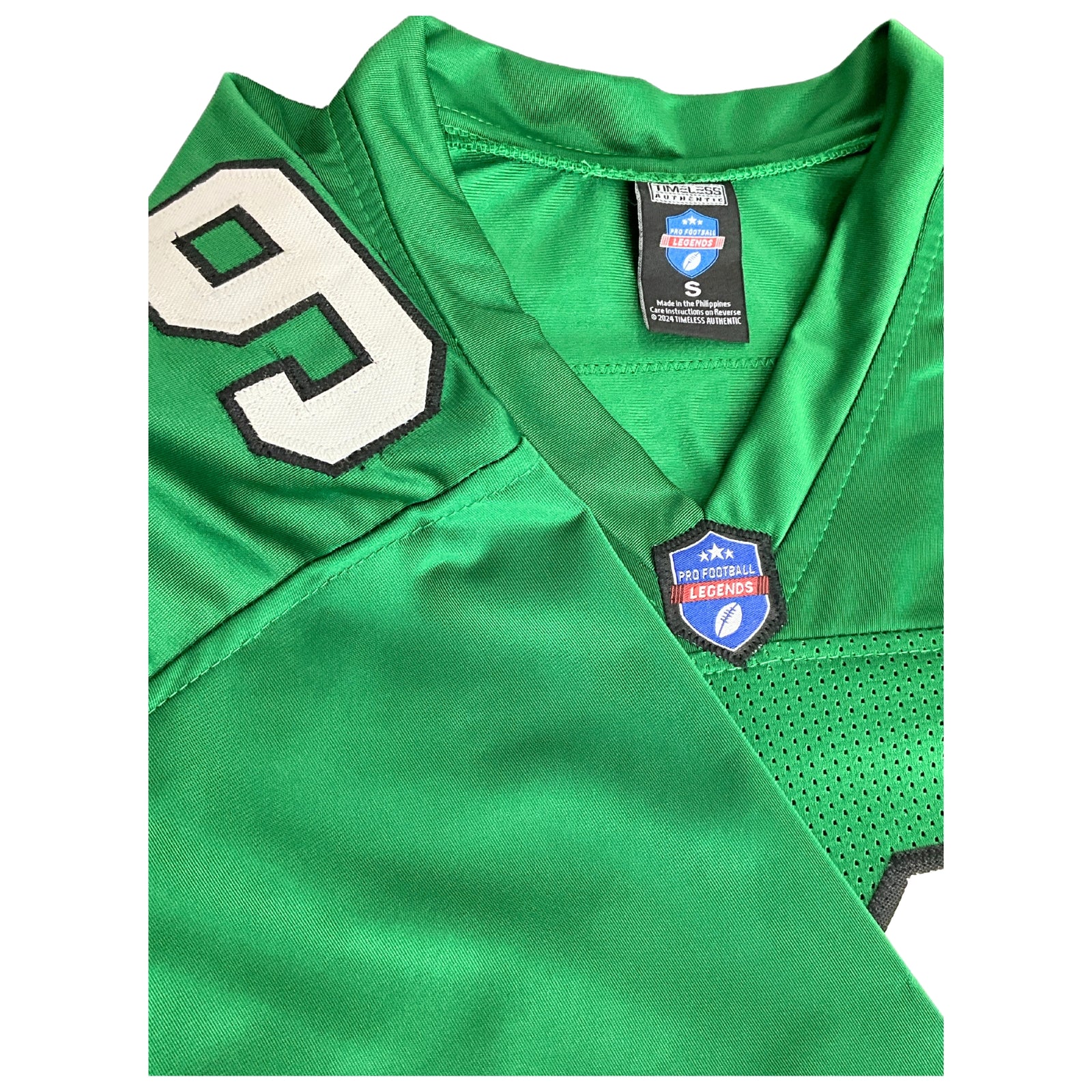 Reggie White Jersey Modern Kelly Green Philadelphia | Unisex Adult Sizes S-5XL Unsigned Custom Sewn Stitched