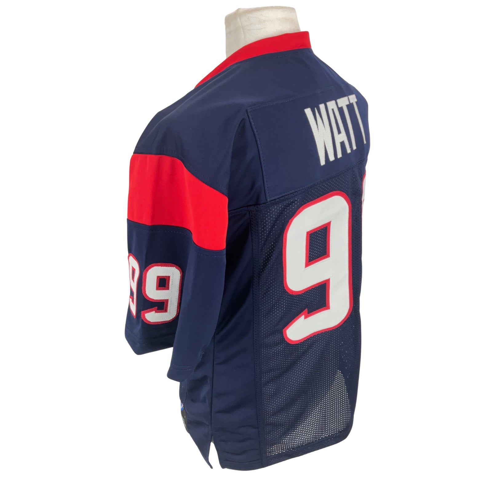 JJ J.J. Watt Jersey Blue Houston | Unisex Adult Sizes S-5XL Unsigned Custom Sewn Stitch