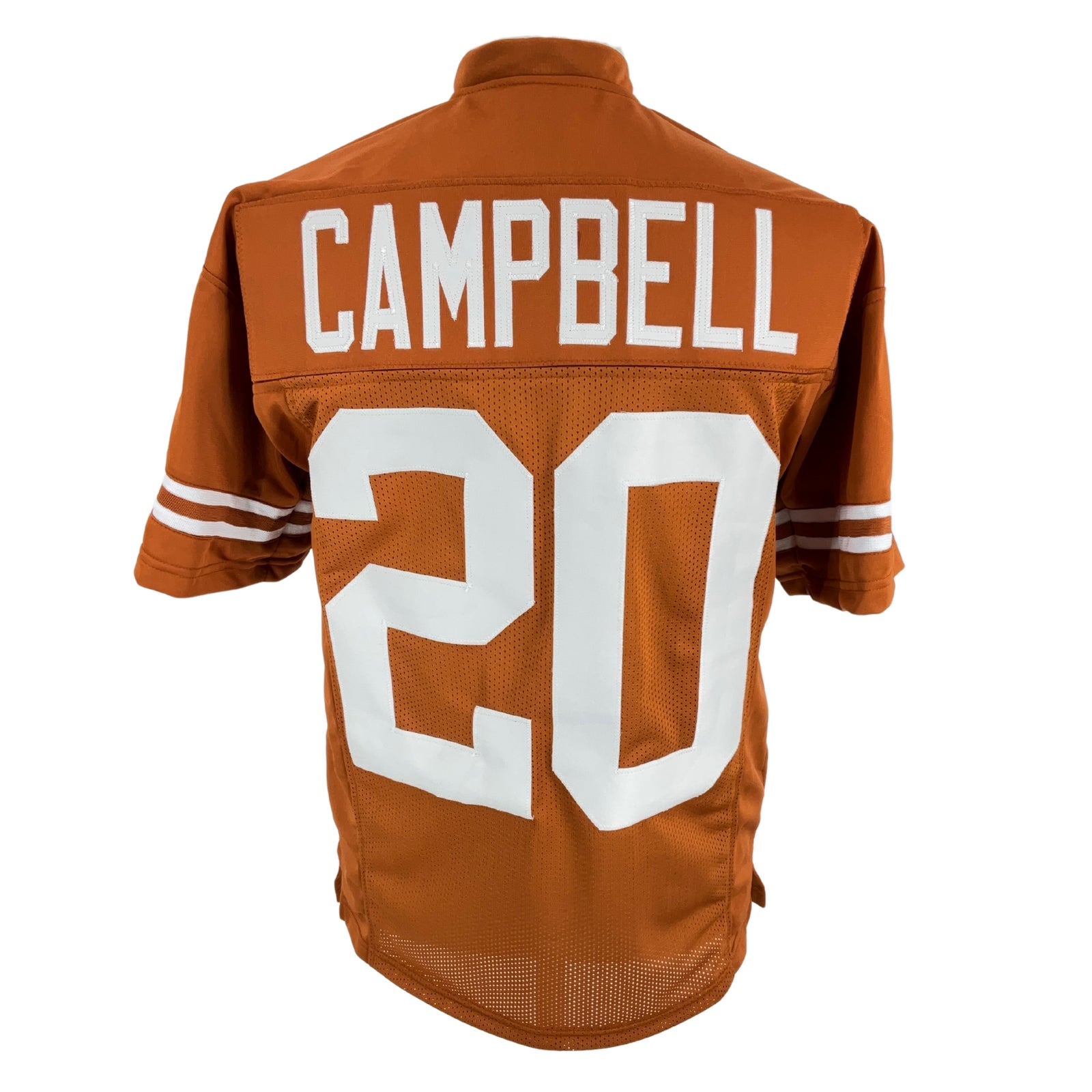 Earl Campbell Jersey Burnt Orange Texas | Unisex Adult Sizes S-5XL Unsigned Custom Sewn Stitched