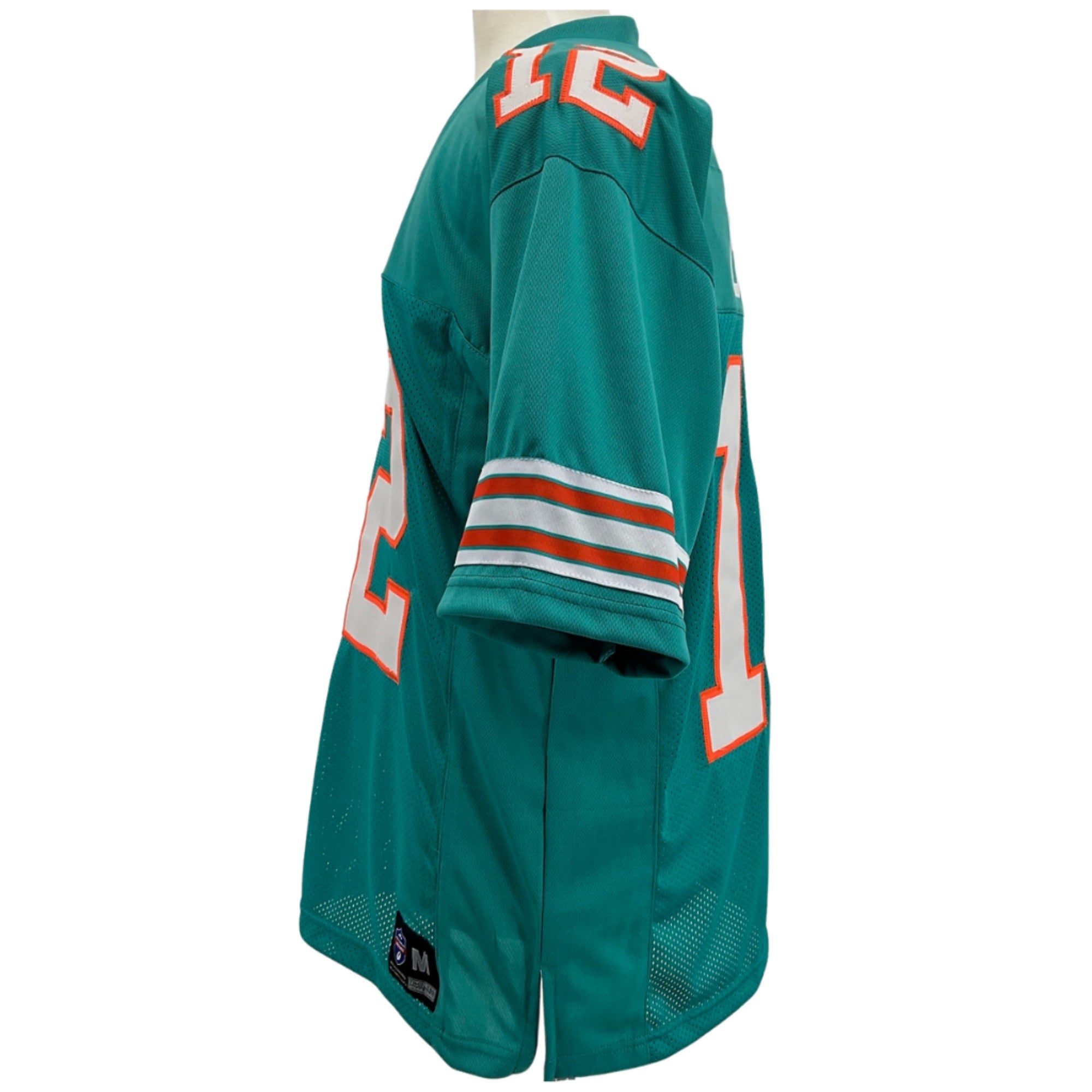 Bob Griese Jersey Aqua Miami | Unisex Adult Sizes S-5XL Unsigned Custom Sewn Stitched