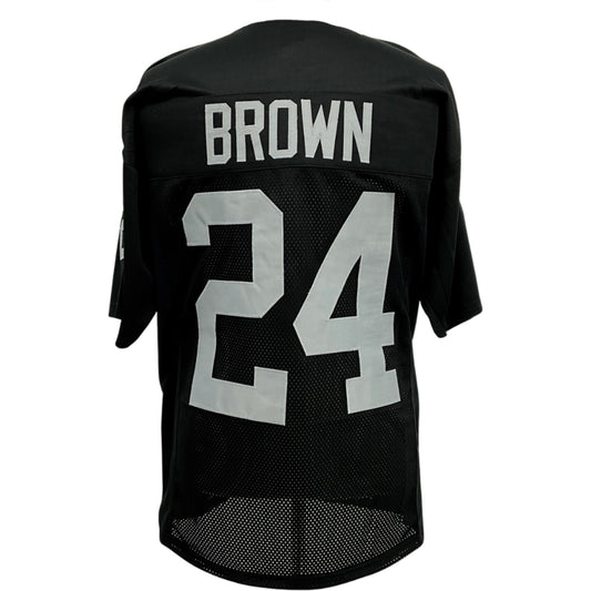 Willie Brown Jersey Black Oakland | S-5XL Unsigned Custom Sewn Stitched