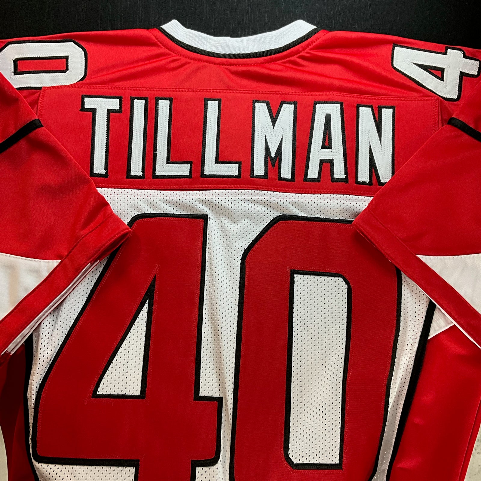 Pat Tillman Jersey White and Red Arizona | Unisex Adult Sizes S-5XL Unsigned Custom Sewn Stitched